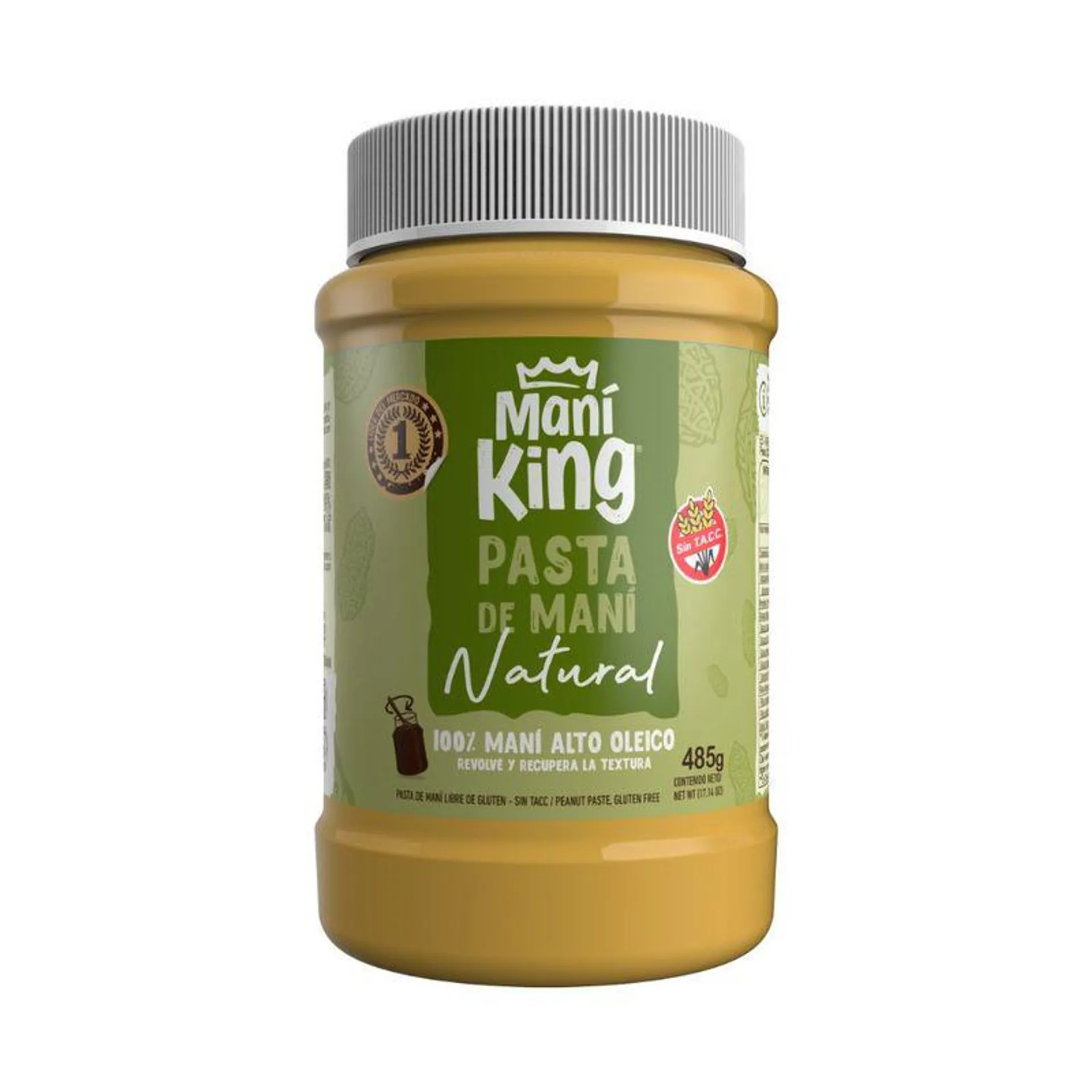 Pasta de Maní King Natural 485 Gr.