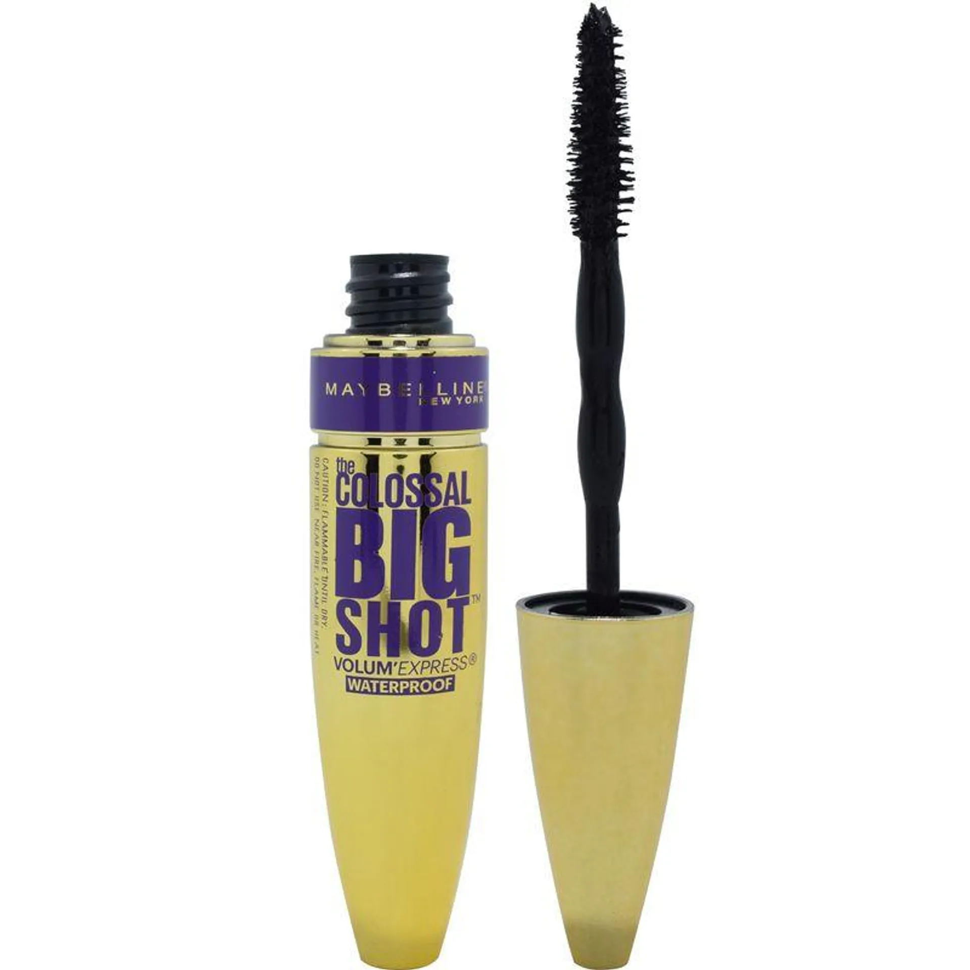 Máscara de Pestañas Maybelline Colossal Big Shot Black Waterproof x 9 ml