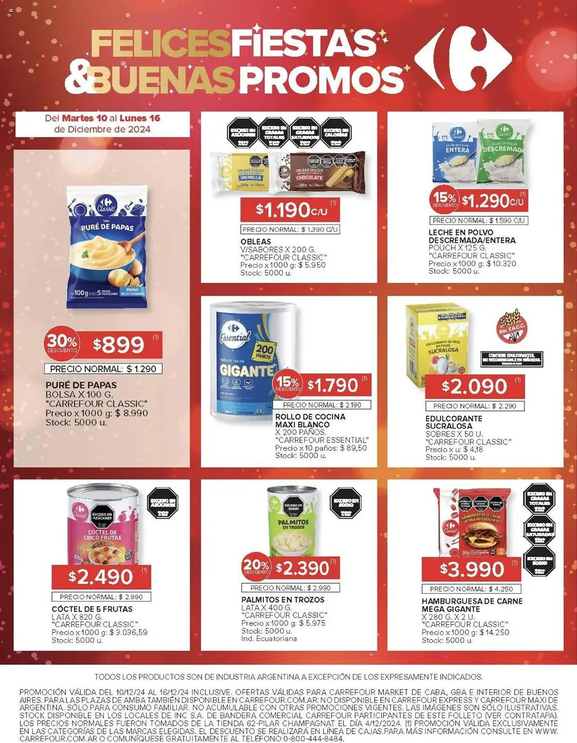 Ofertas de Catálogo Carrefour Market 10 de diciembre al 17 de diciembre 2024 - Página 11 del catálogo