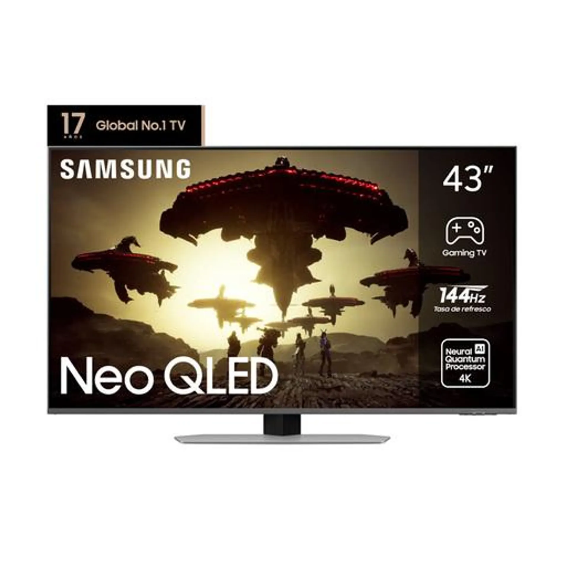 SMART NEO QLED TV SAMSUNG 43 PULGADAS 4K UHD QN43QN90CAGCZB