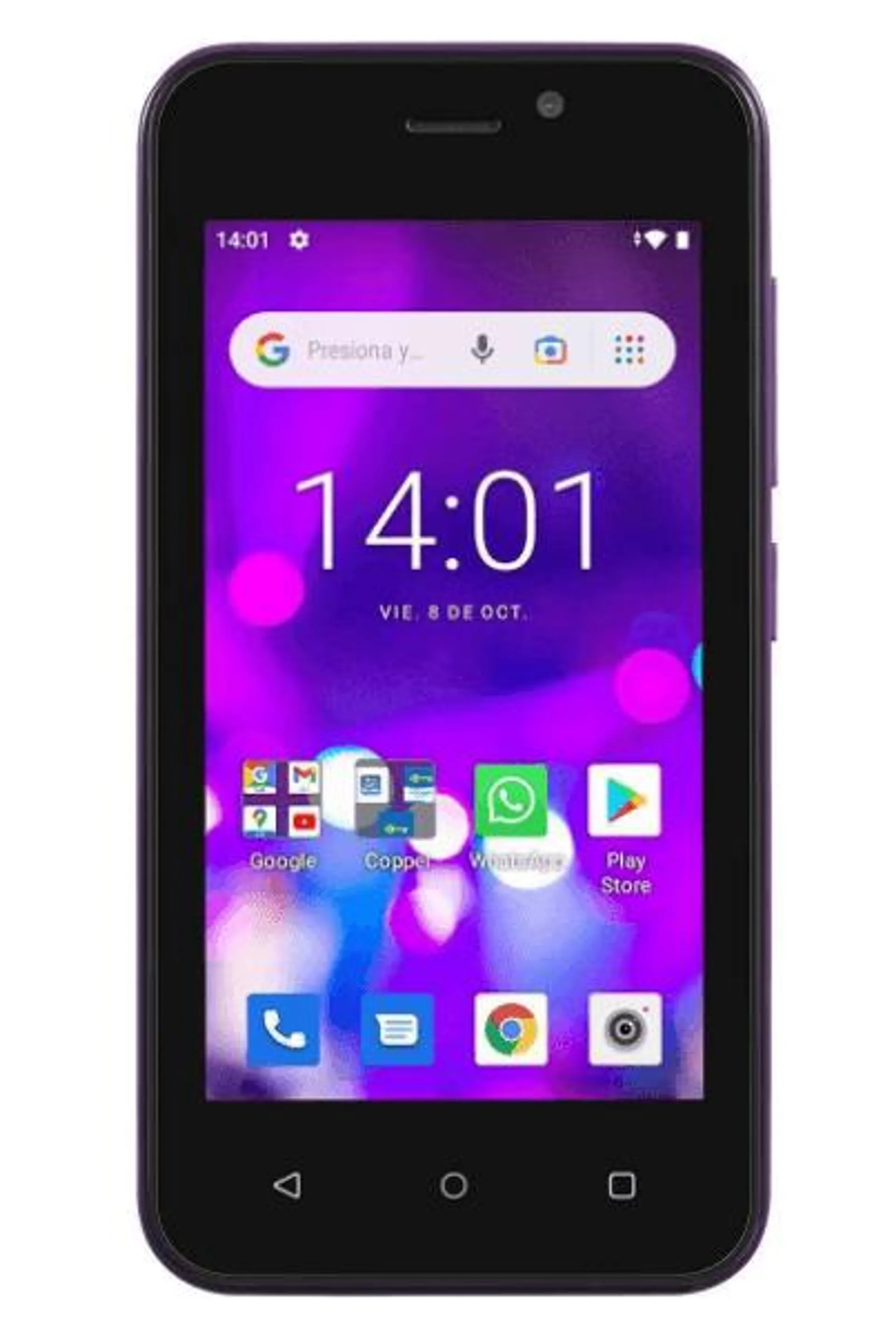 Celular Zuum Magno Mini Morado 1GB 8GB Dual Sim