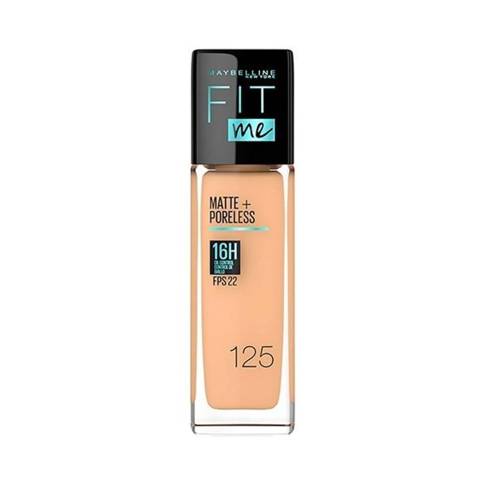 Maybelline Fit Me Matte Poreless 16H 125 Nude 96 beige__eaba