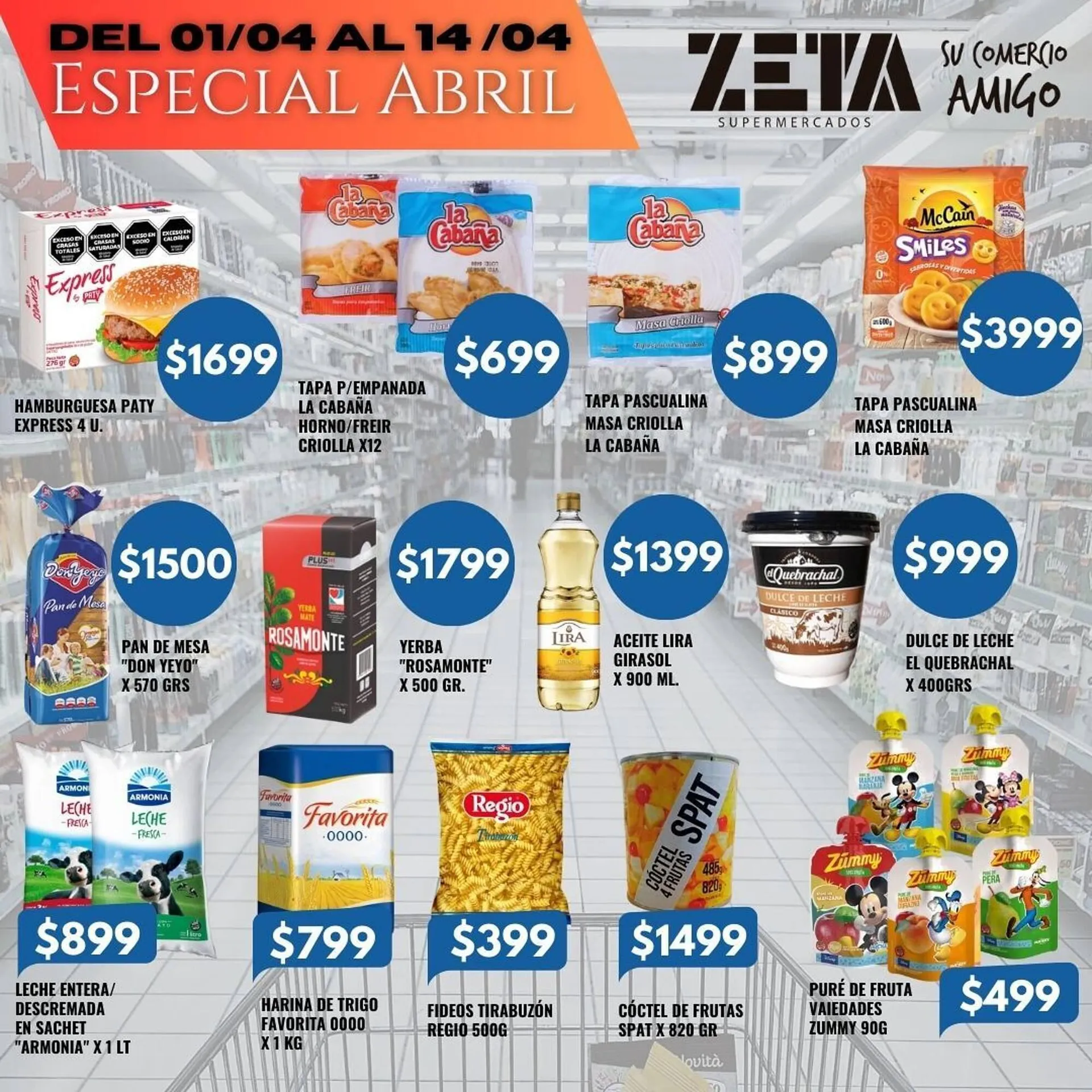 Ofertas de Catálogo Supermercados Zeta 5 de abril al 14 de abril 2024 - Página 2 del catálogo