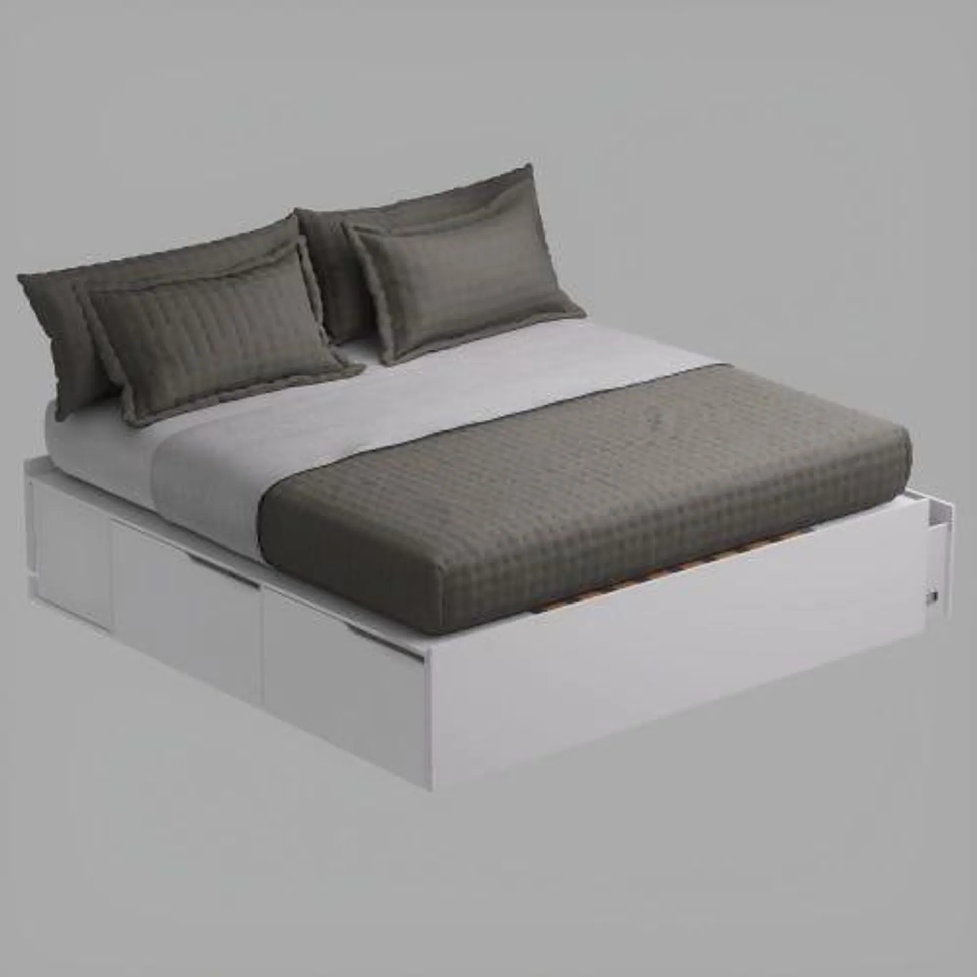 Cama EcoBox Extensible EMC Blanco