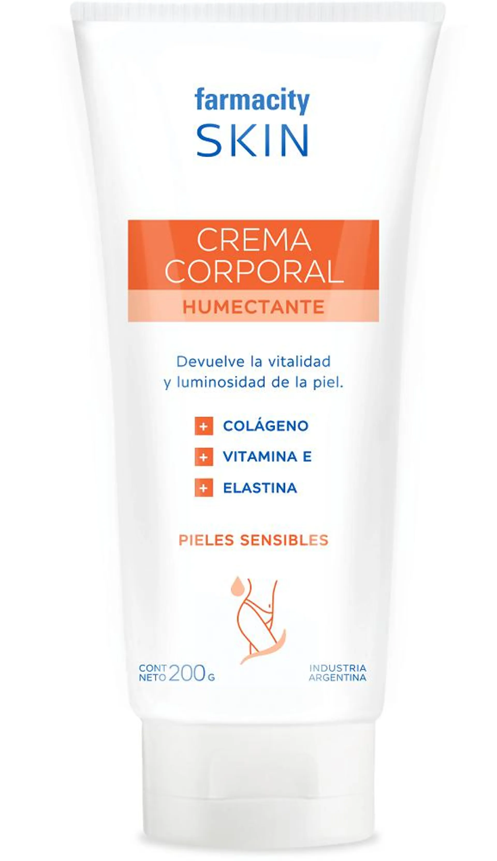 Crema Corporal Farmacity Skin Humectante x 200 Gr