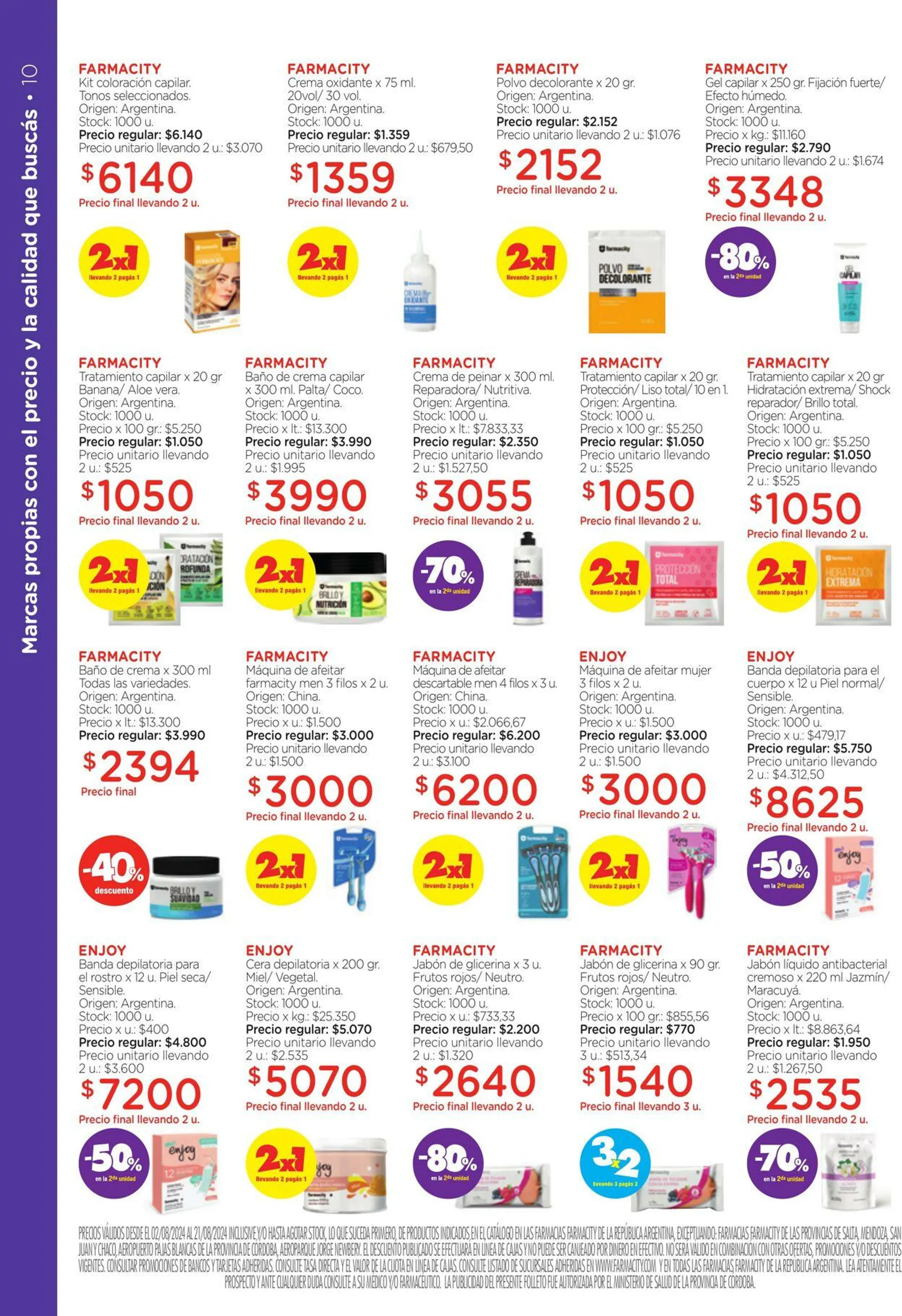 Ofertas de Farmacity 1 de agosto al 31 de agosto 2024 - Página 10 del catálogo