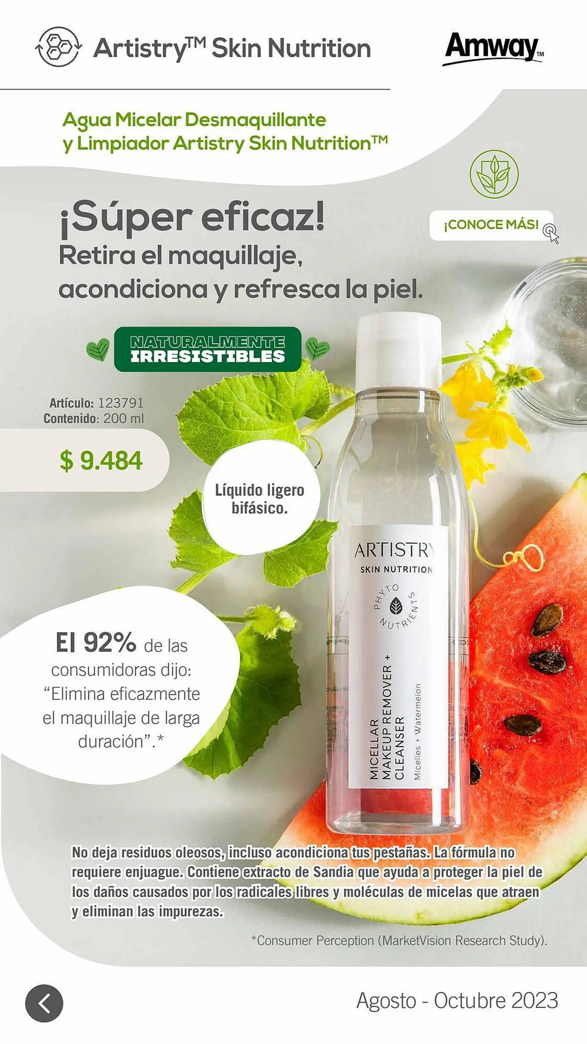 Ofertas de Catálogo Amway 1 de agosto al 31 de octubre 2023 - Página 4 del catálogo