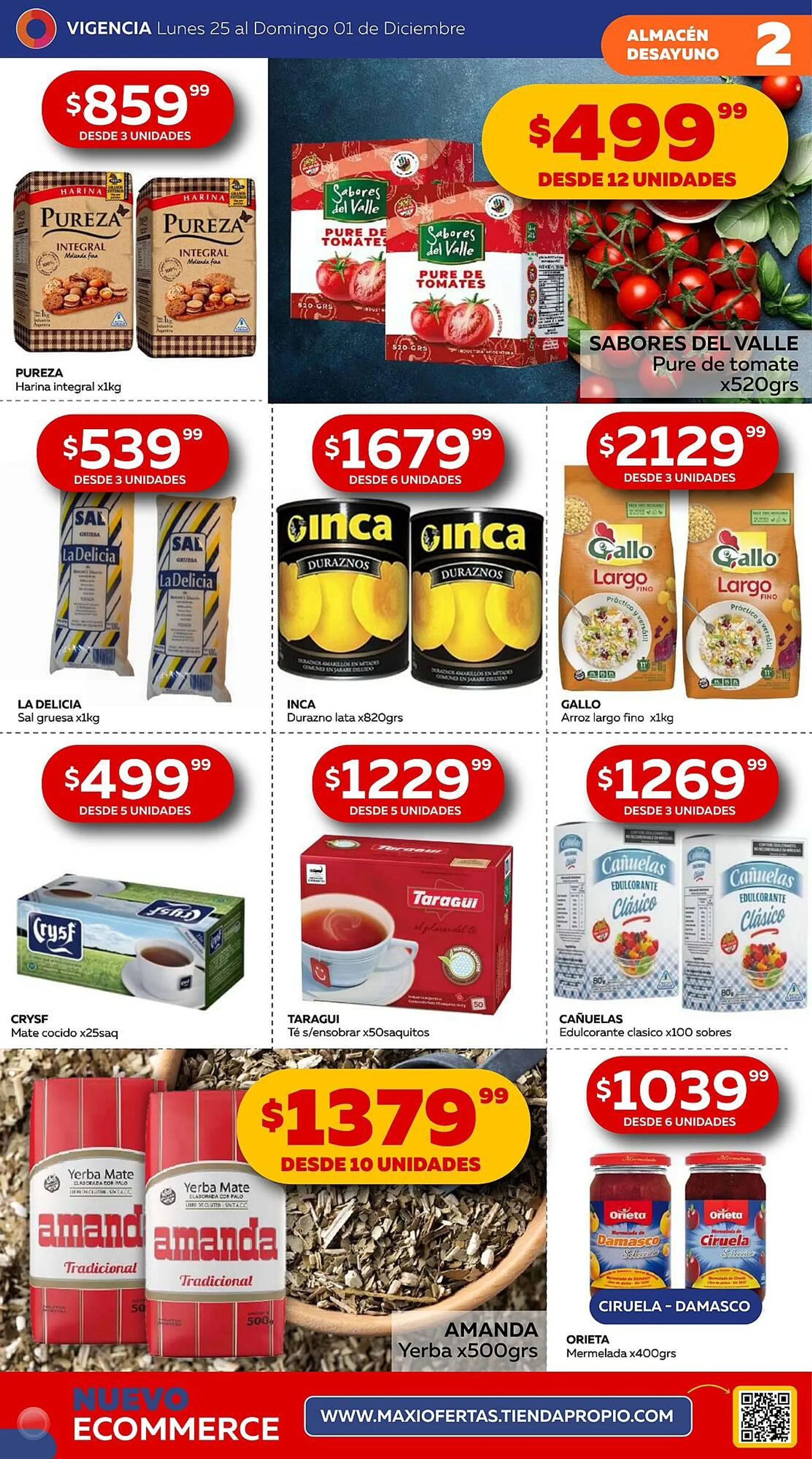 Ofertas de Catálogo Maxi Ofertas 25 de noviembre al 1 de diciembre 2024 - Página 2 del catálogo