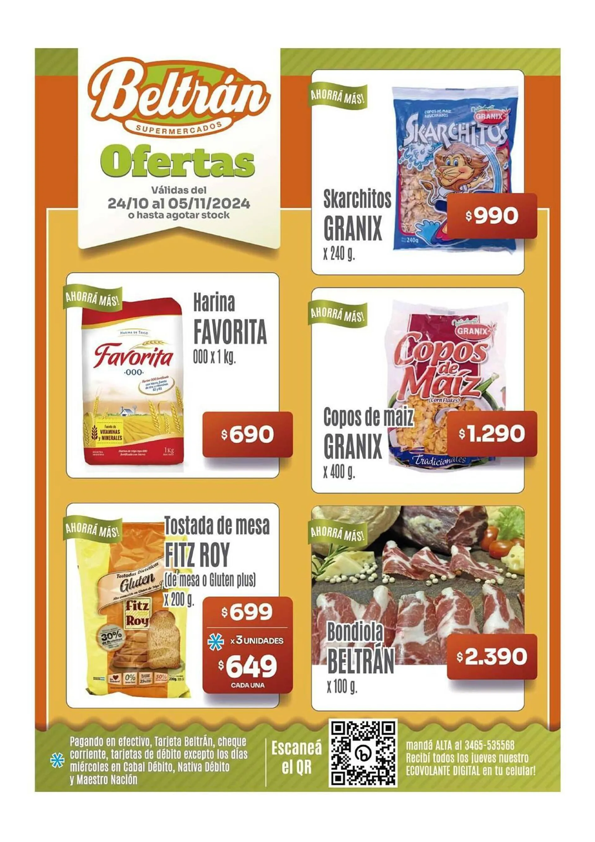 Ofertas de Catálogo Unico Supermercados 24 de octubre al 5 de noviembre 2024 - Página 4 del catálogo