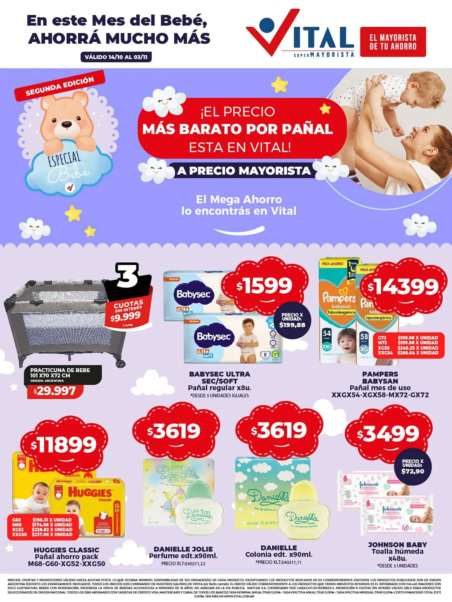 Ofertas de Catálogo Supermayorista Vital 14 de octubre al 3 de noviembre 2024 - Página 1 del catálogo