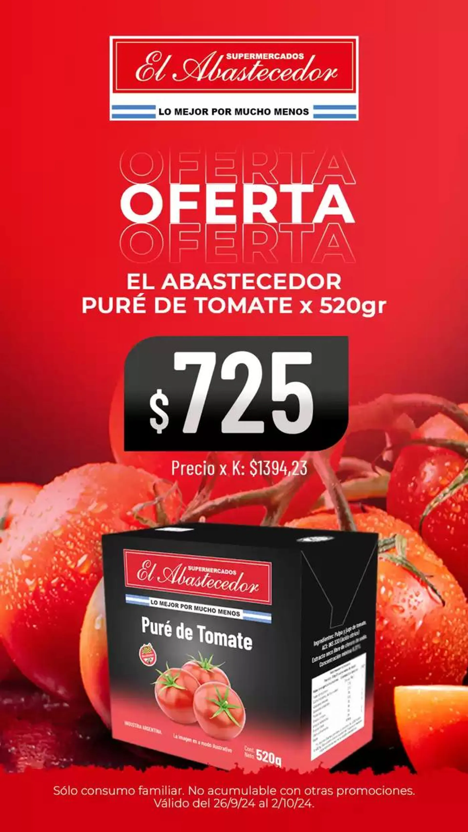 Ofertas de Ofertas de El Abastecedor 30 de septiembre al 2 de octubre 2024 - Página 11 del catálogo