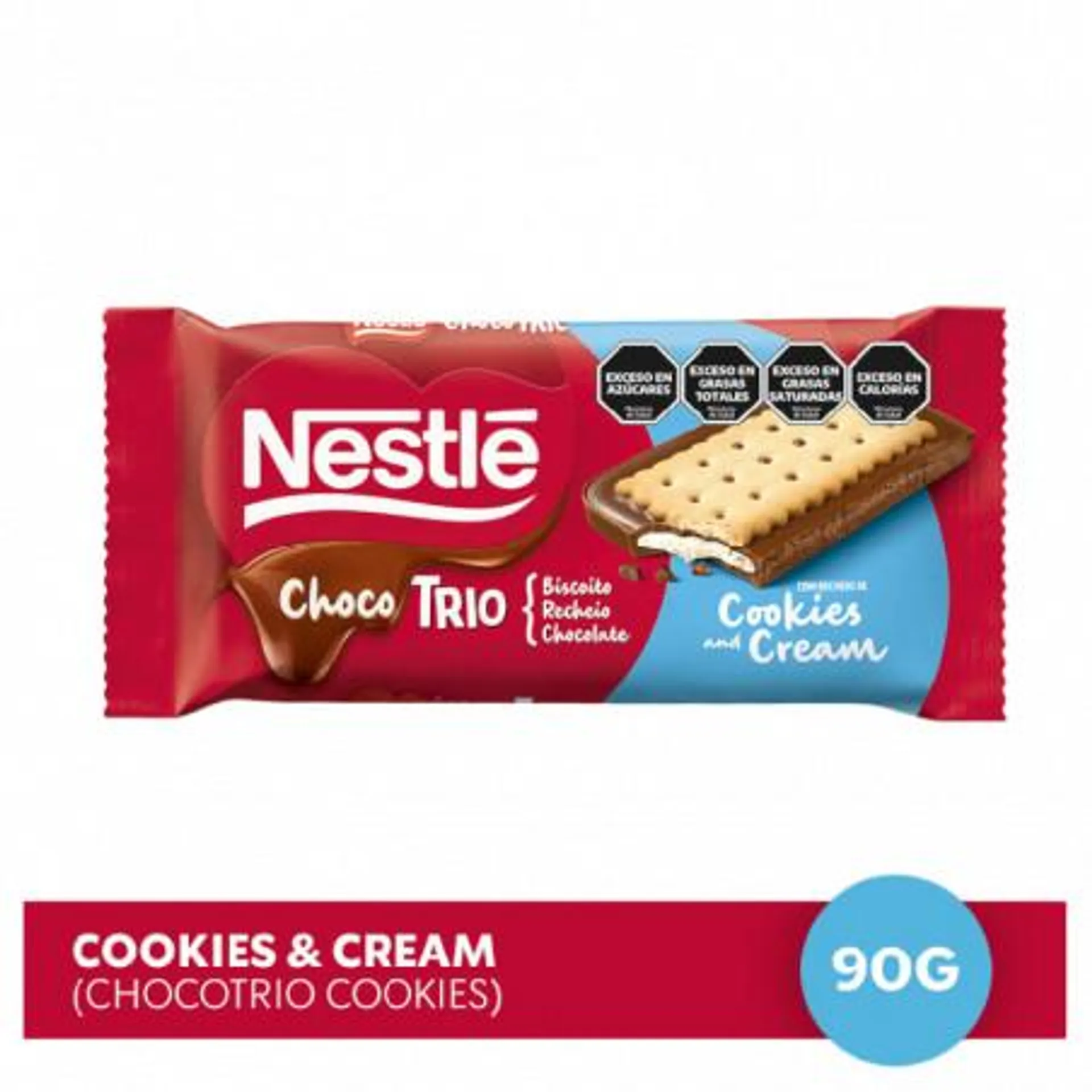 CHOCOLATE NESTLE CHOCOBISC.LECHE 90 GRS