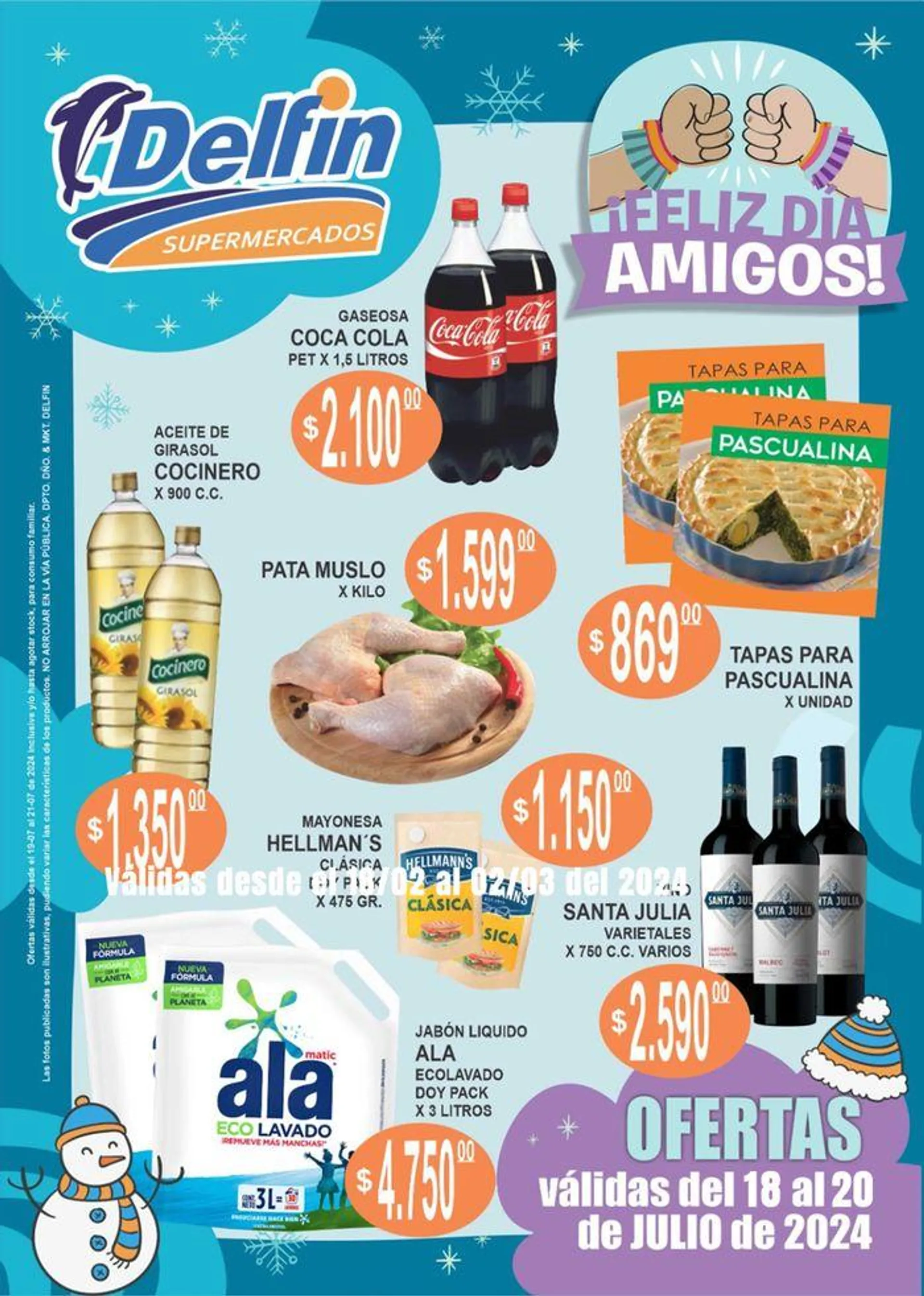 Catálogo Supermercados Delfin Oncativo y Jovita - 1