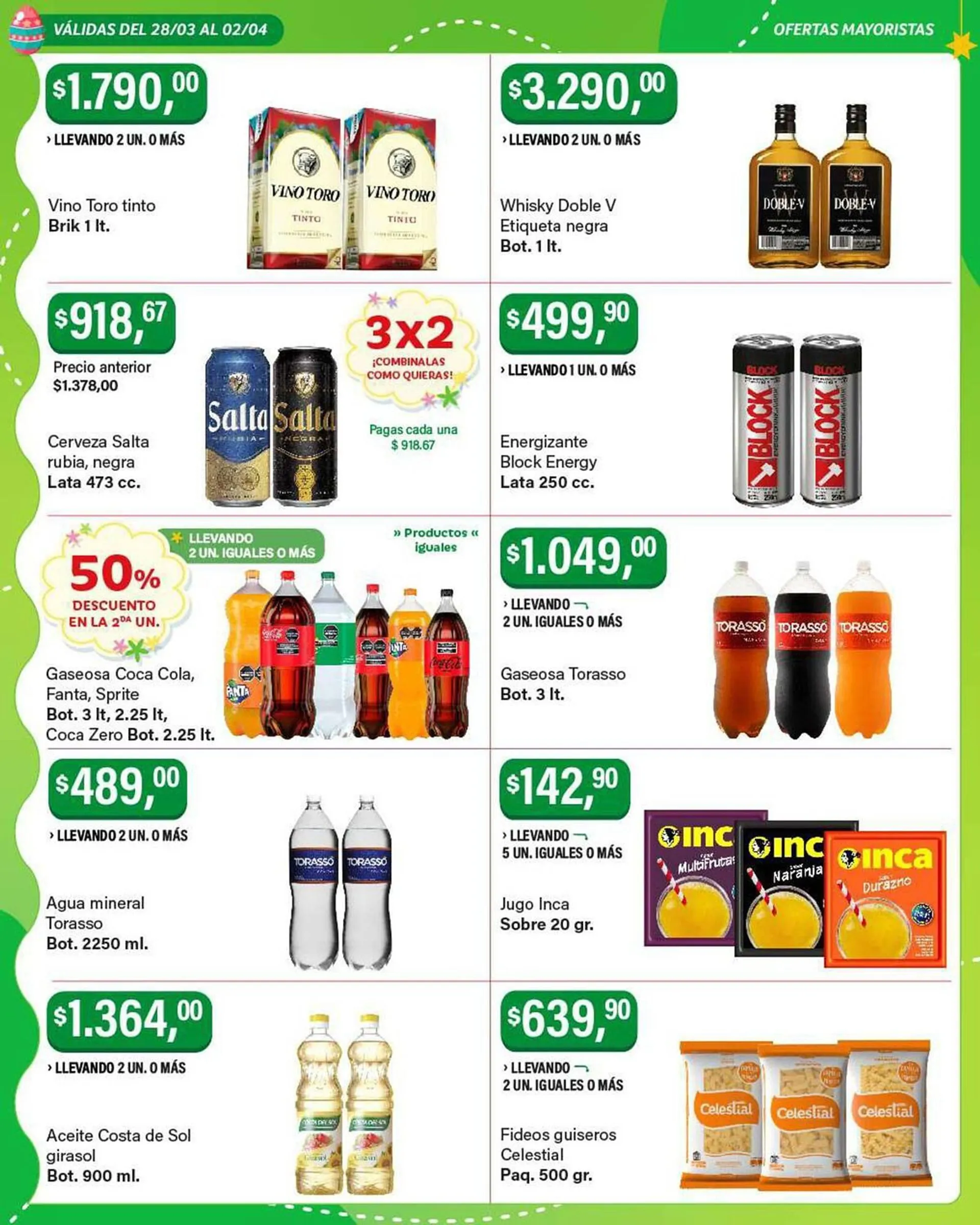 Ofertas de Catálogo Supermercados Damesco 29 de marzo al 2 de abril 2024 - Página 2 del catálogo
