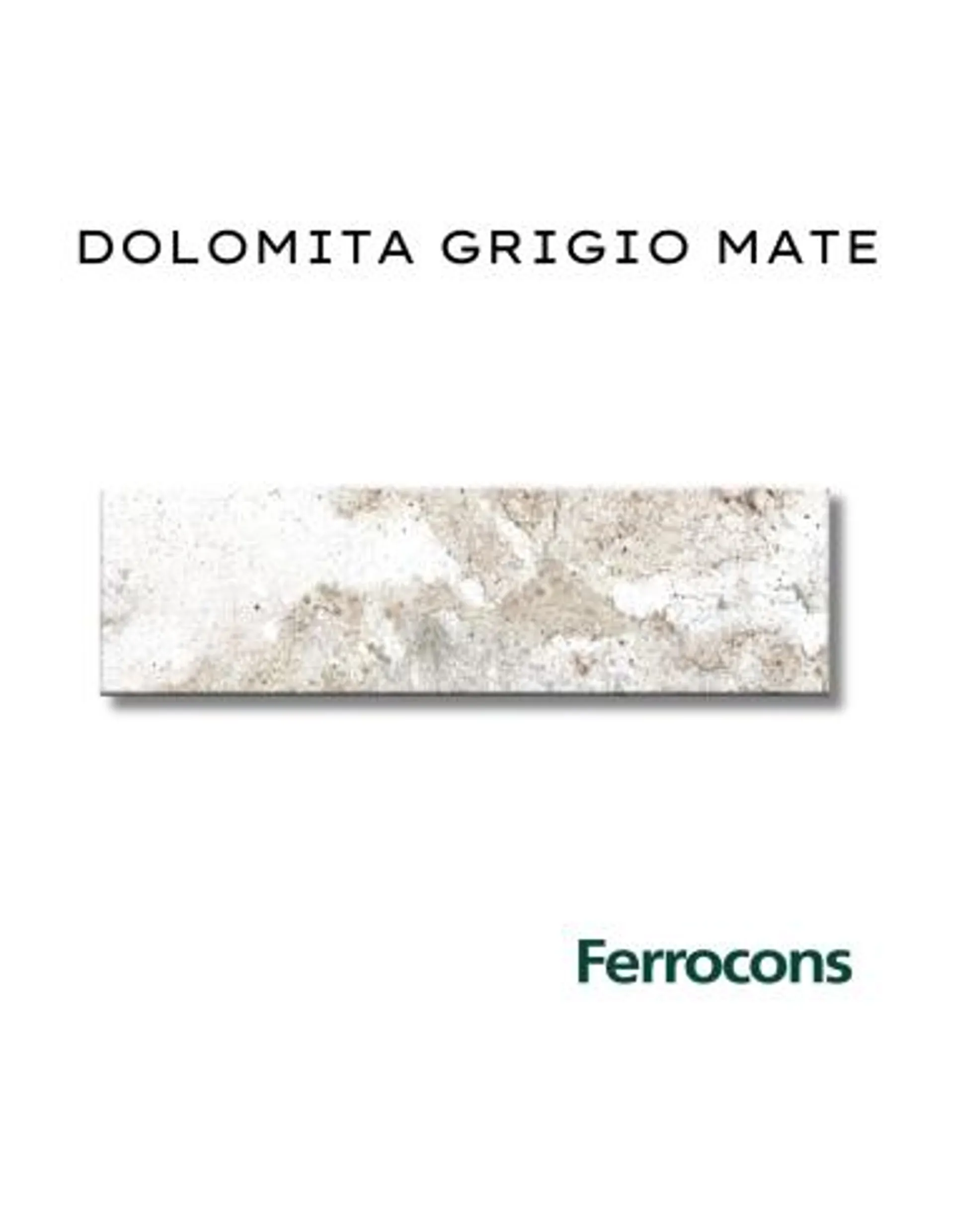 COLORES SOLIDOS REVESTIMIENTO DOLOMITA GRIGIO MATE 8.5X30