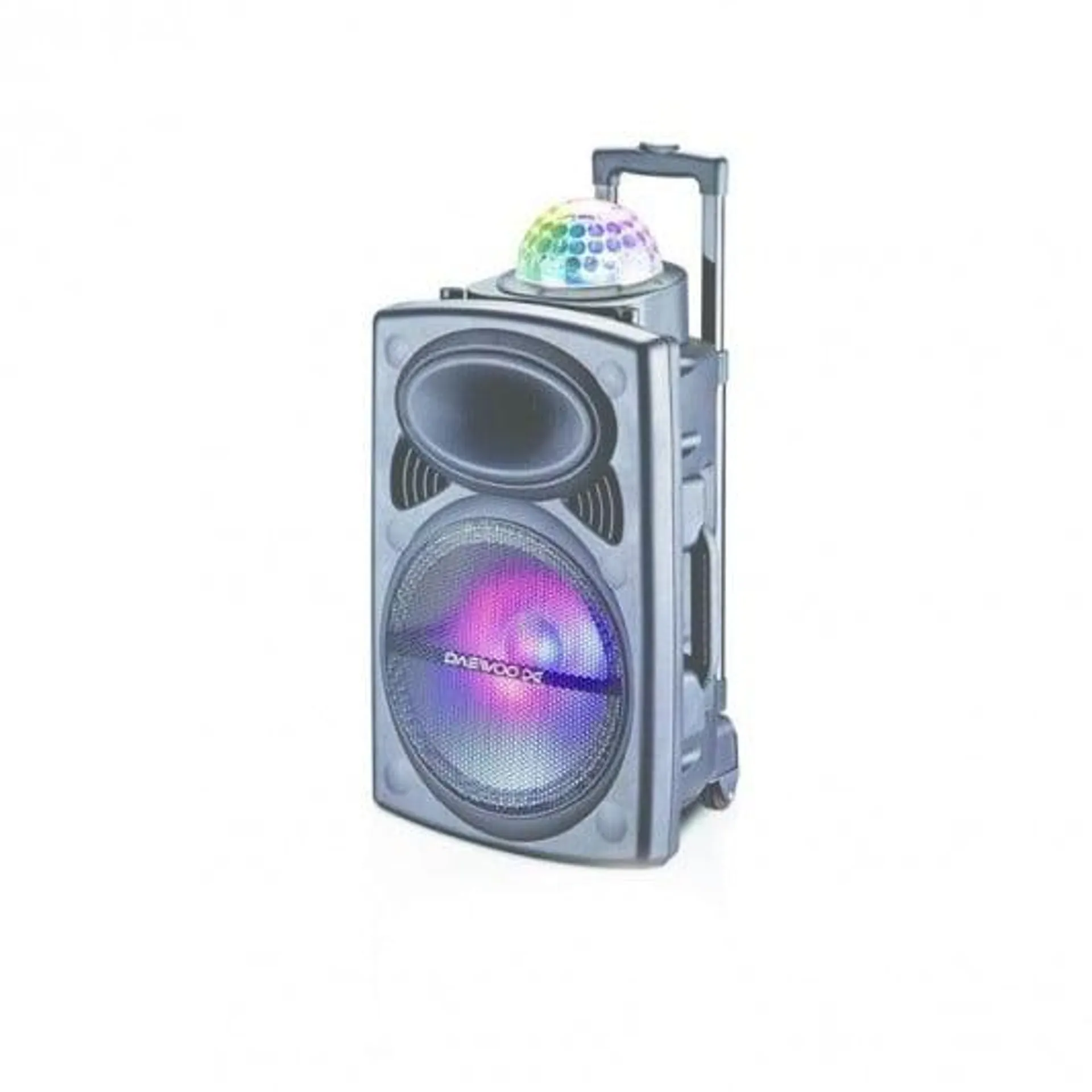 DAEWOO PARLANTE DISKO DW-D1002 LUCES-DISCO-COLORES