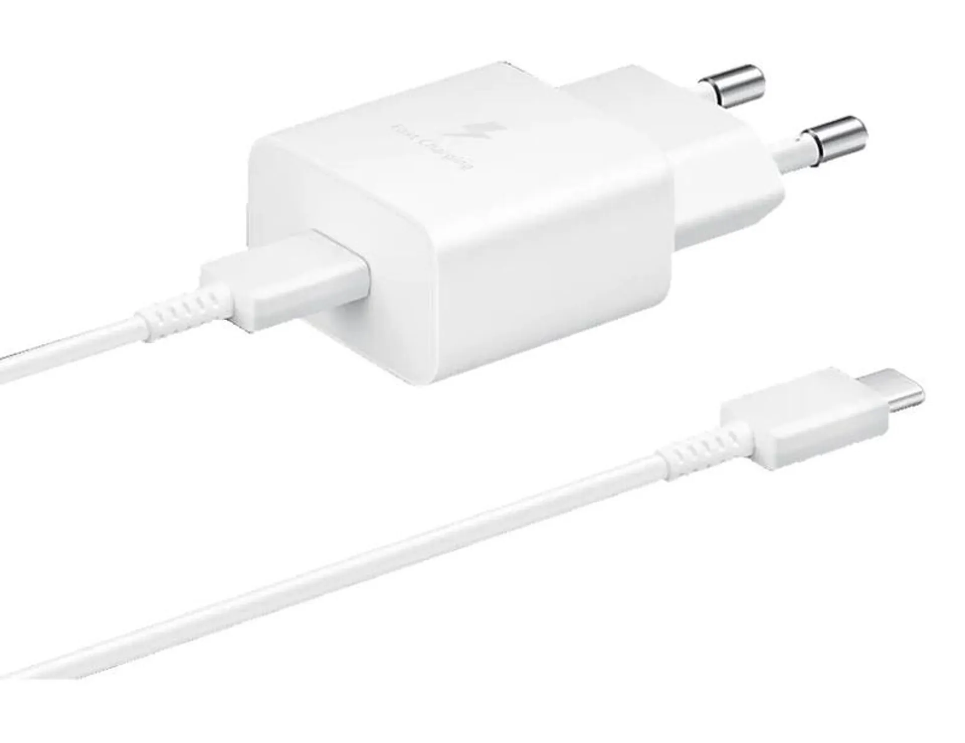 Cargador Con Cable Samsung Usb C 15w Fast Charge EP-T1510XWSGAR