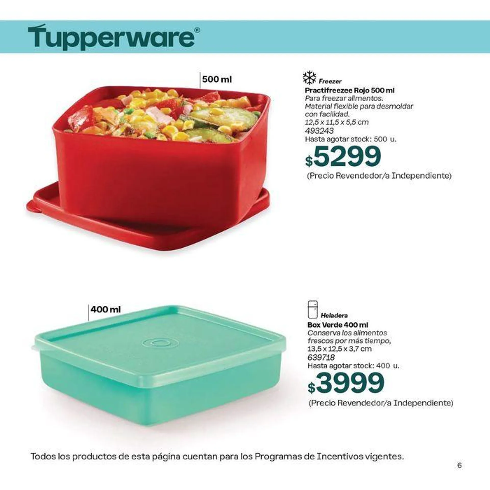 Vigencia Tupperware C12 - 14