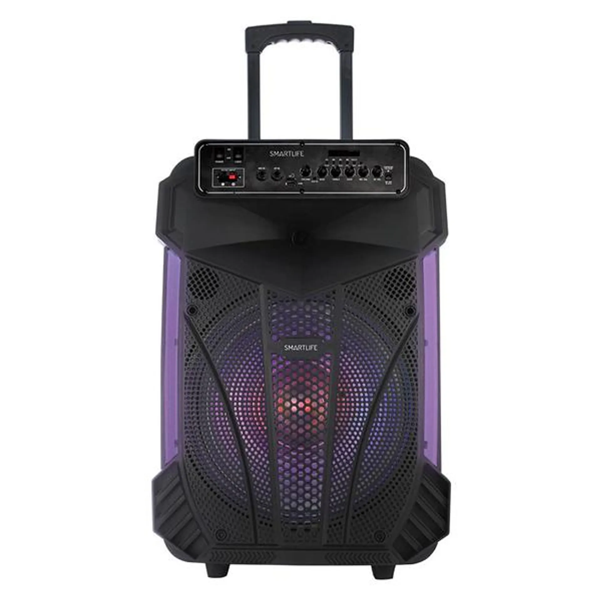 Parlante Smartlife Party Box 50W Bluetooth Bafle Karaoke Led