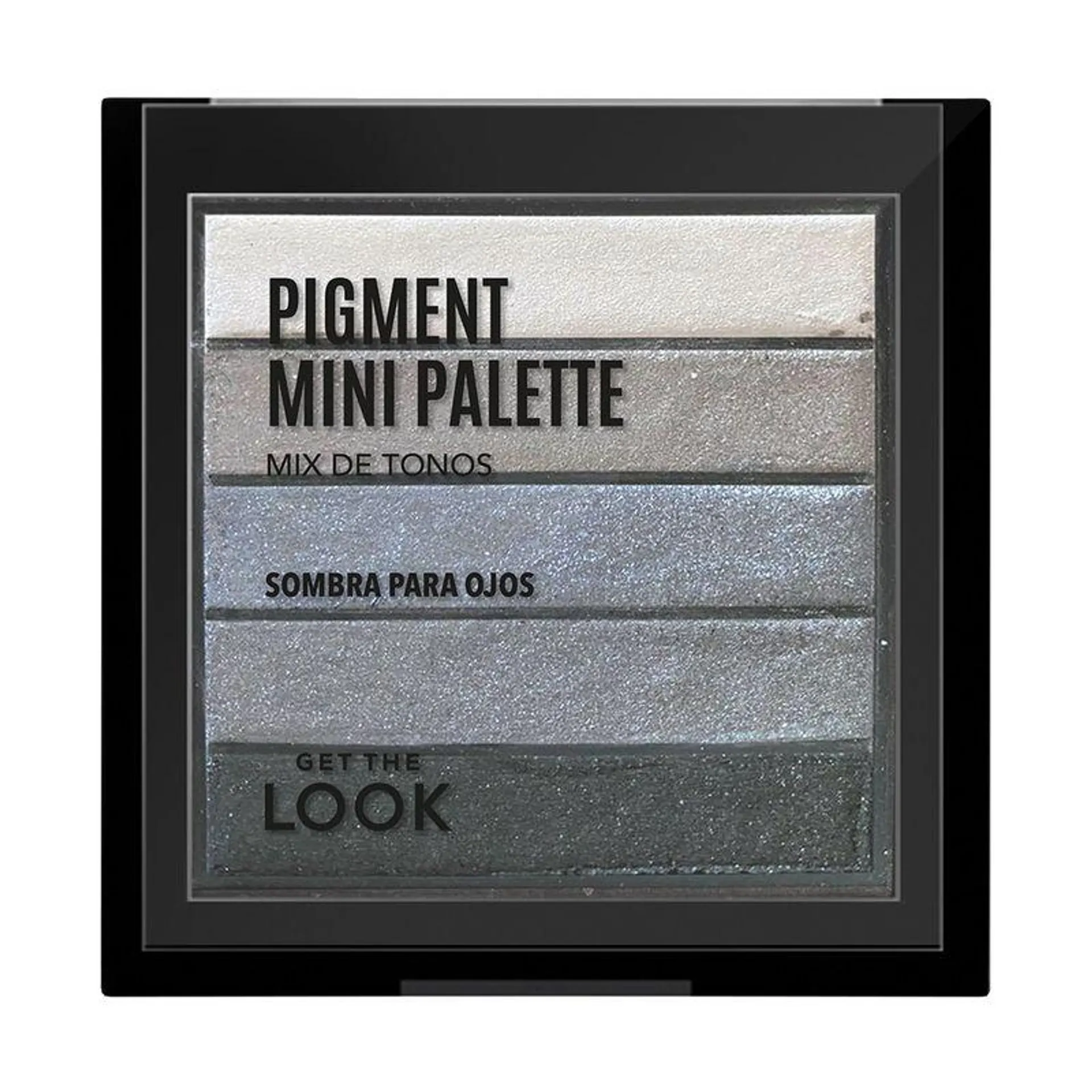 Paleta de Sombras para Ojos Get The Look Mini Black 5 Colores