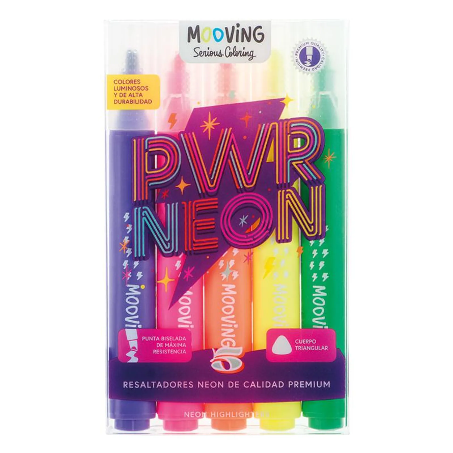 Resaltadores PWR Neon