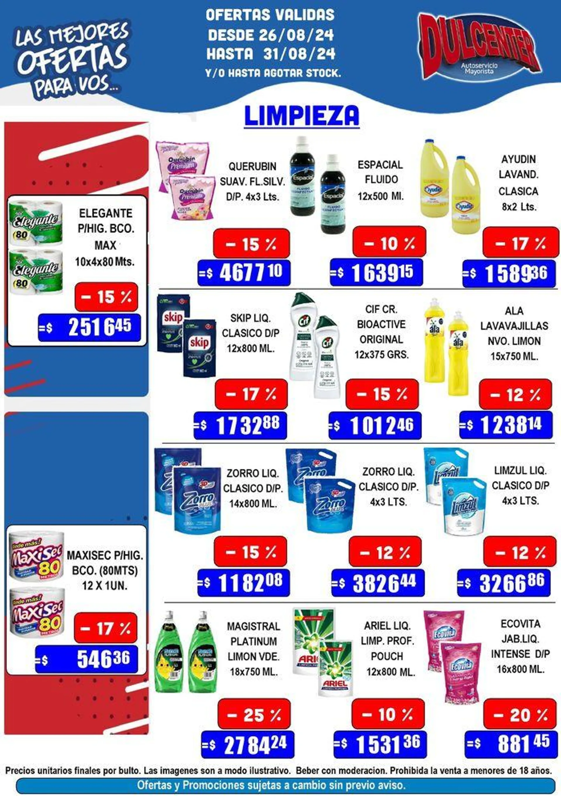 Ofertas de Ofertas Dulcenter 26 de agosto al 31 de agosto 2024 - Página 12 del catálogo