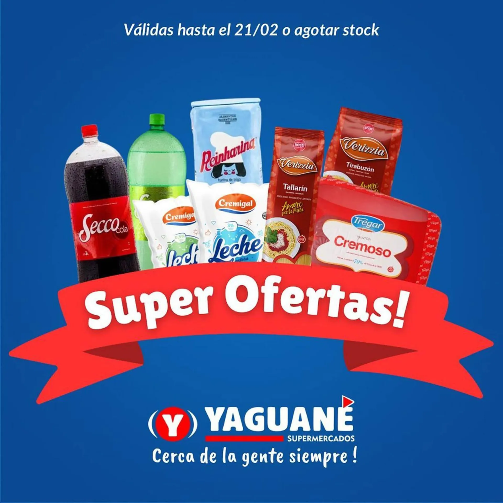 Ofertas de Catálogo Yaguane Supermercados 19 de febrero al 21 de febrero 2024 - Página 1 del catálogo