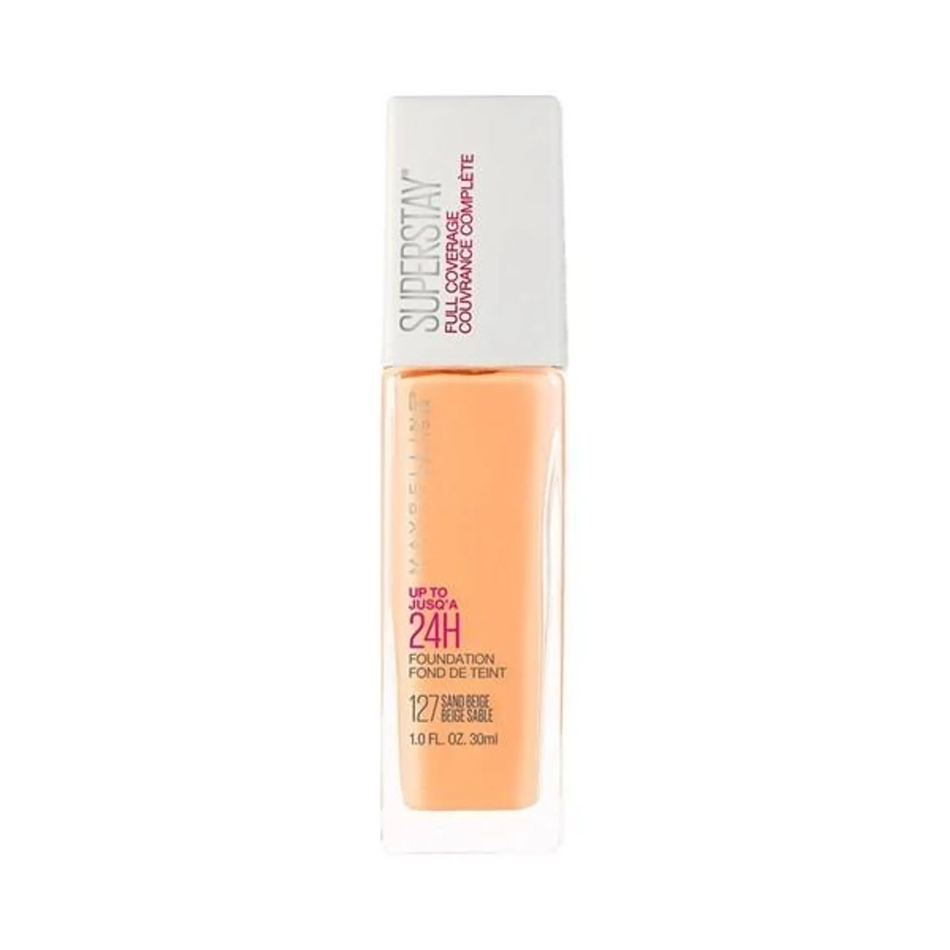 Maybelline Superstay Foundation Full Coverage 127 Sand 178 beige__ffb