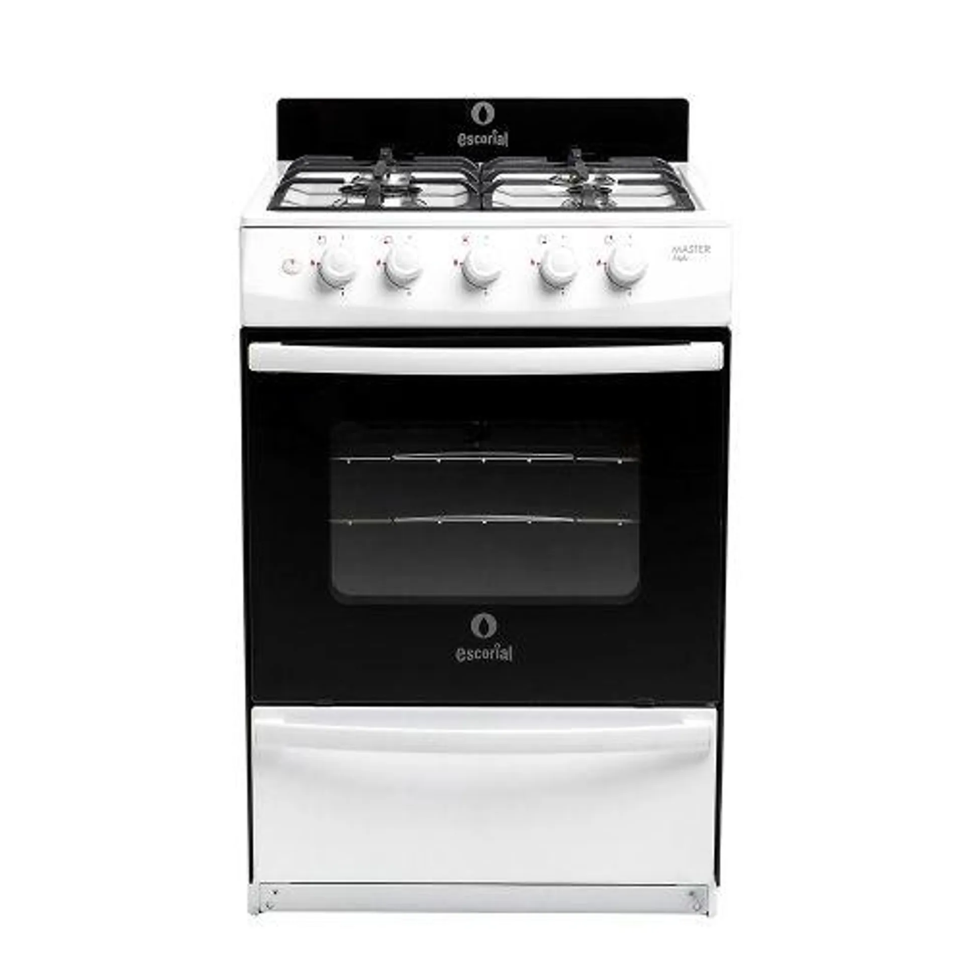 Cocina Escorial Master Style 56Cm Blanca Multigas