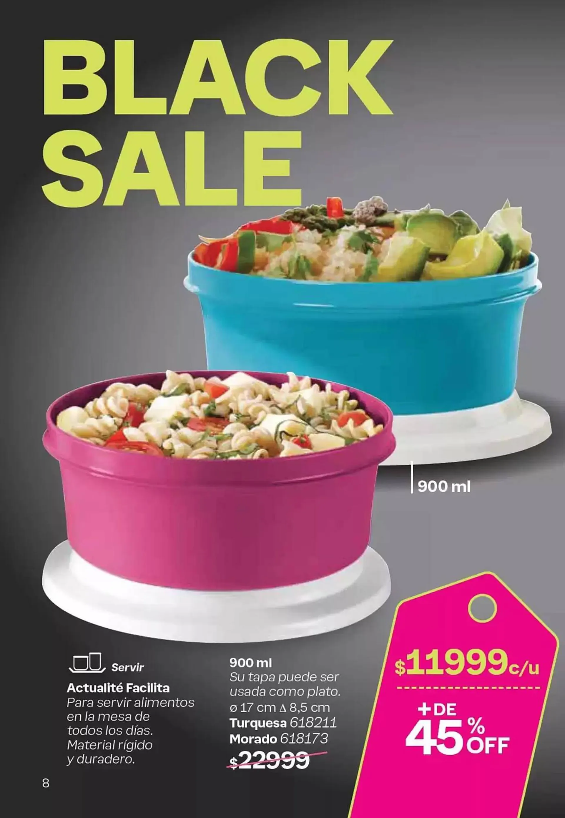 Ofertas de Catálogo Tupperware 11 de octubre al 25 de octubre 2024 - Página 84 del catálogo