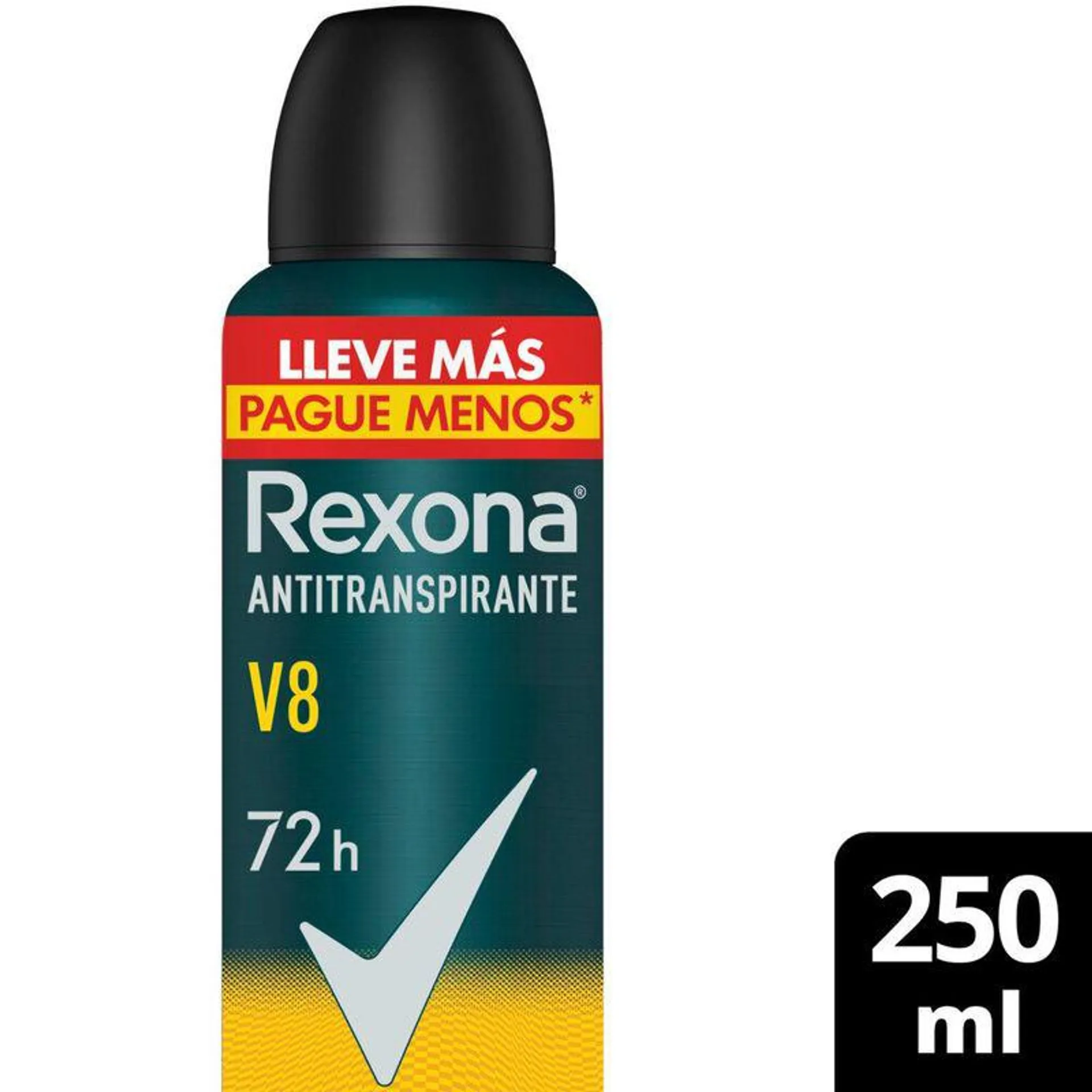 Desodorante V8 Men Rexona 250 Ml.