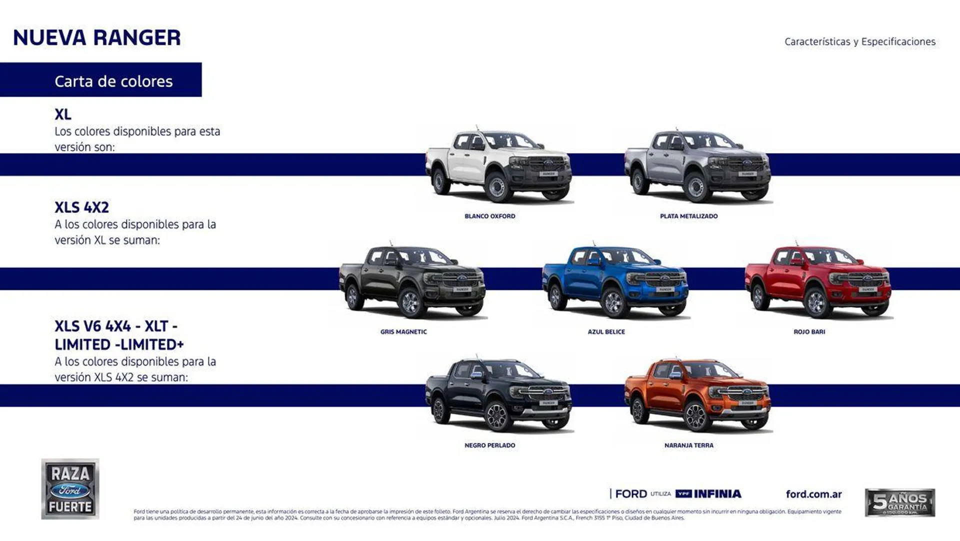 Ofertas de Ford Nueva Ranger  2 de julio al 31 de julio 2024 - Página 9 del catálogo