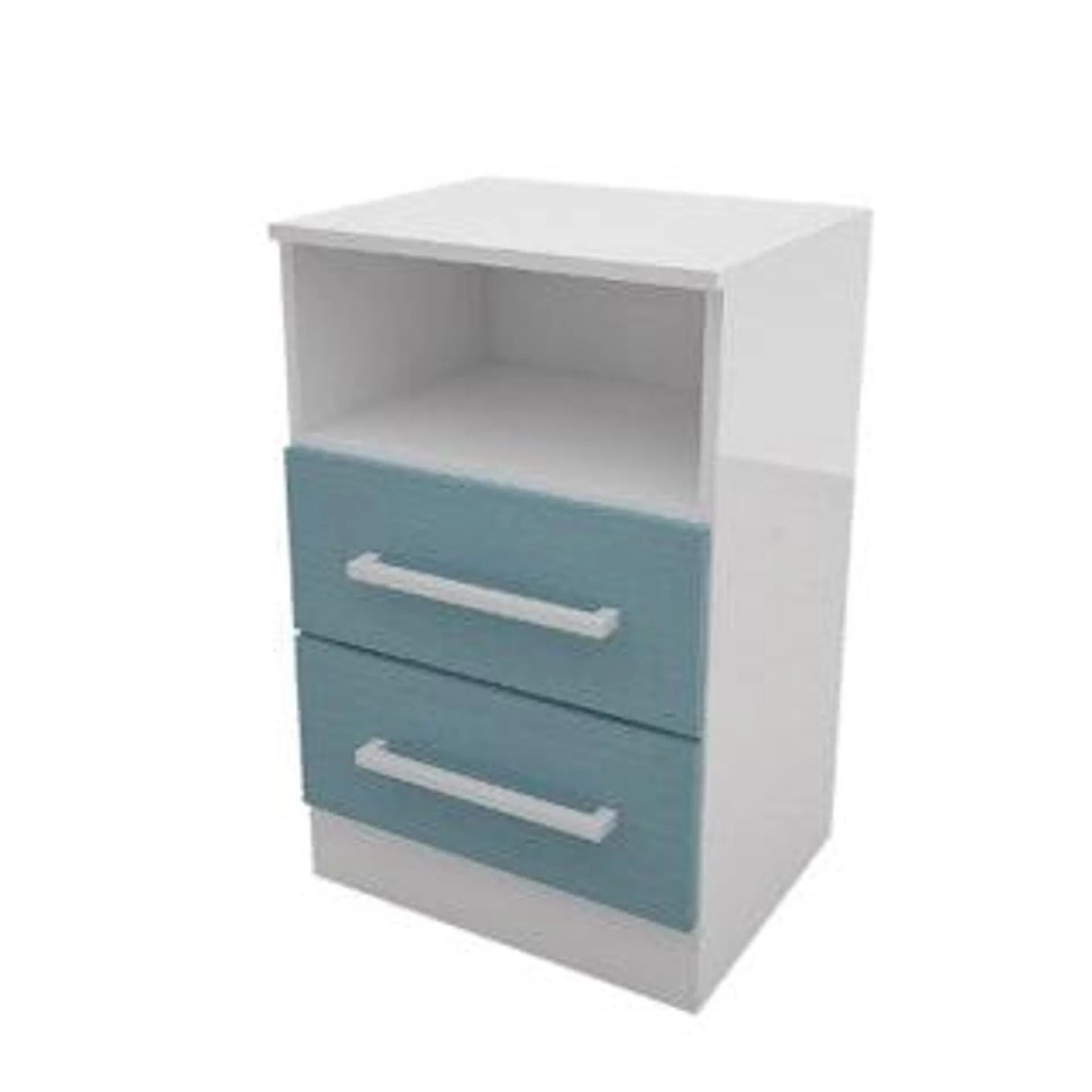 Mesa Luz Delos Dj120Az 2C+Est 45X70X37 Azul