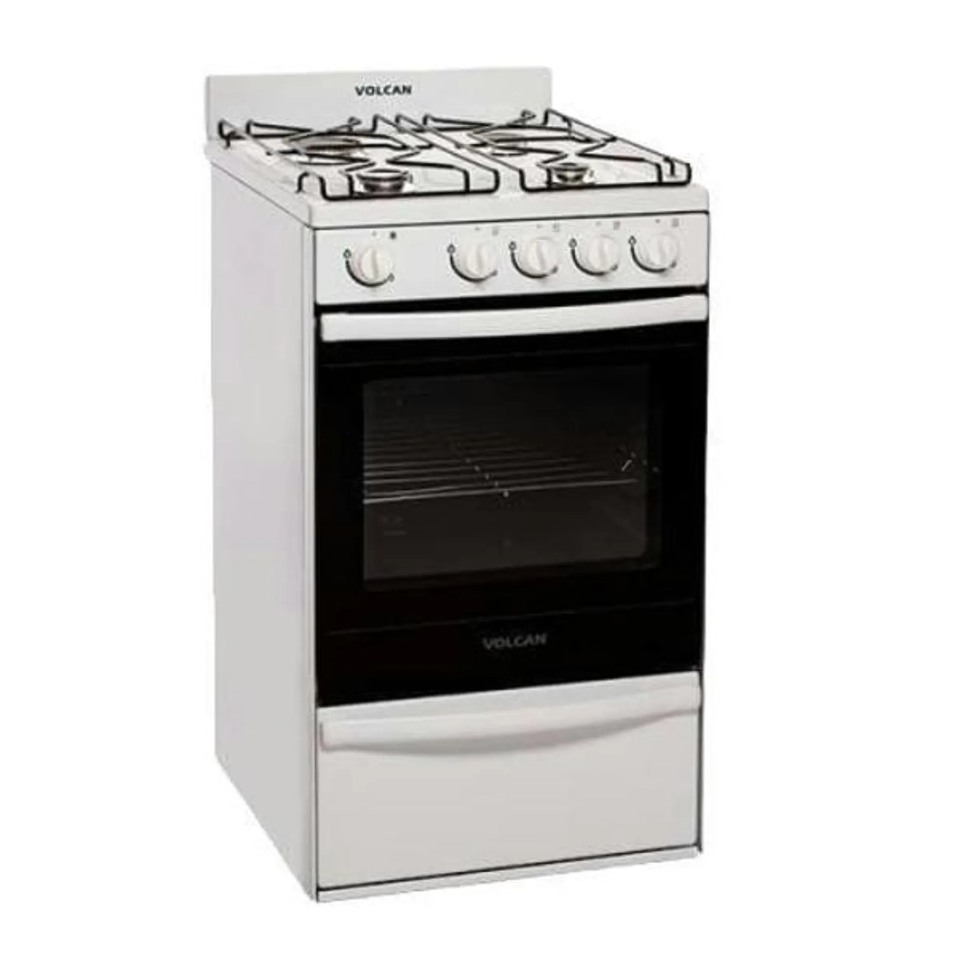 Cocina Volcan 89144V 50Cm Blanca Multigas