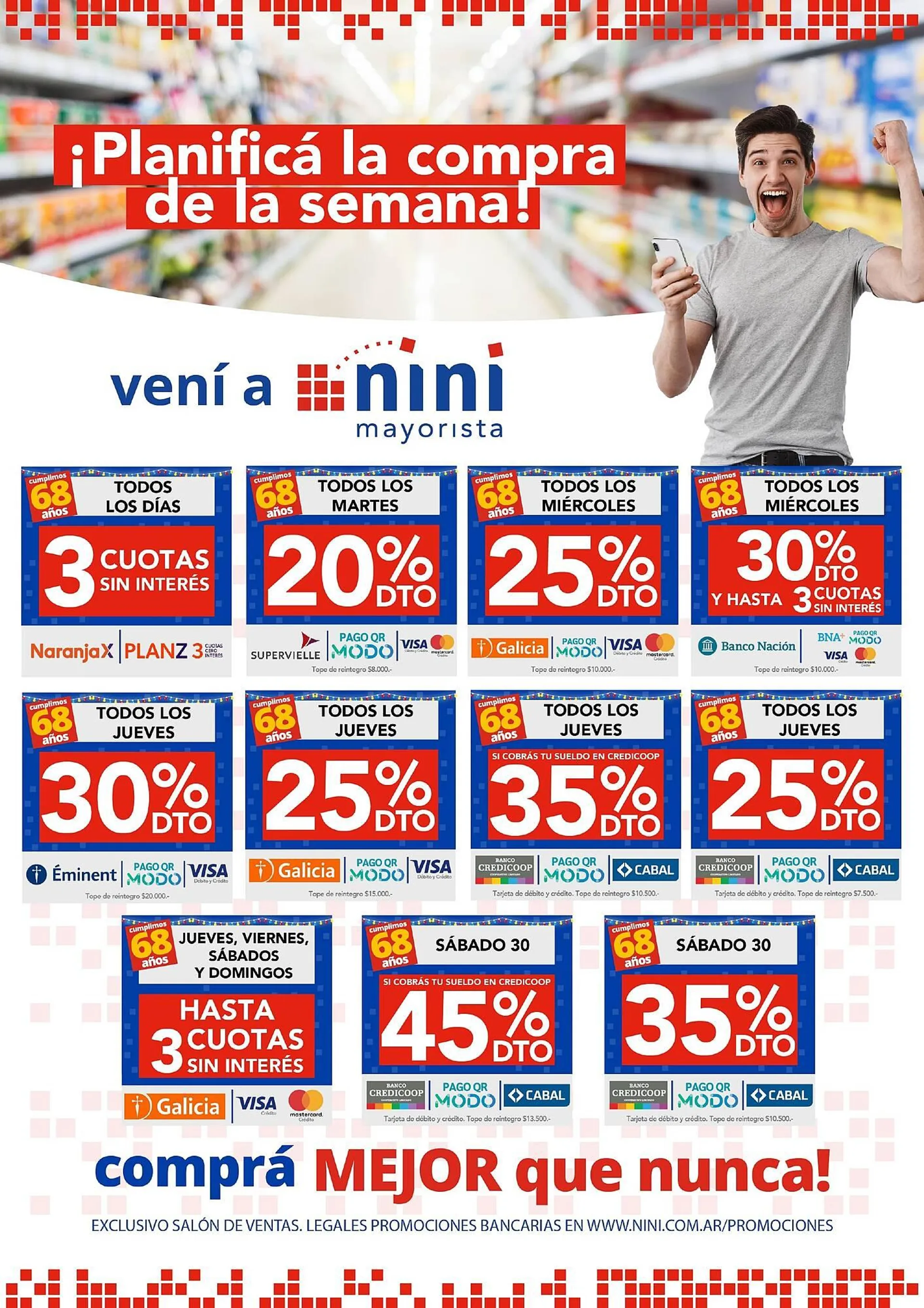 Ofertas de Catálogo Nini Mayorista 25 de noviembre al 1 de diciembre 2024 - Página 33 del catálogo