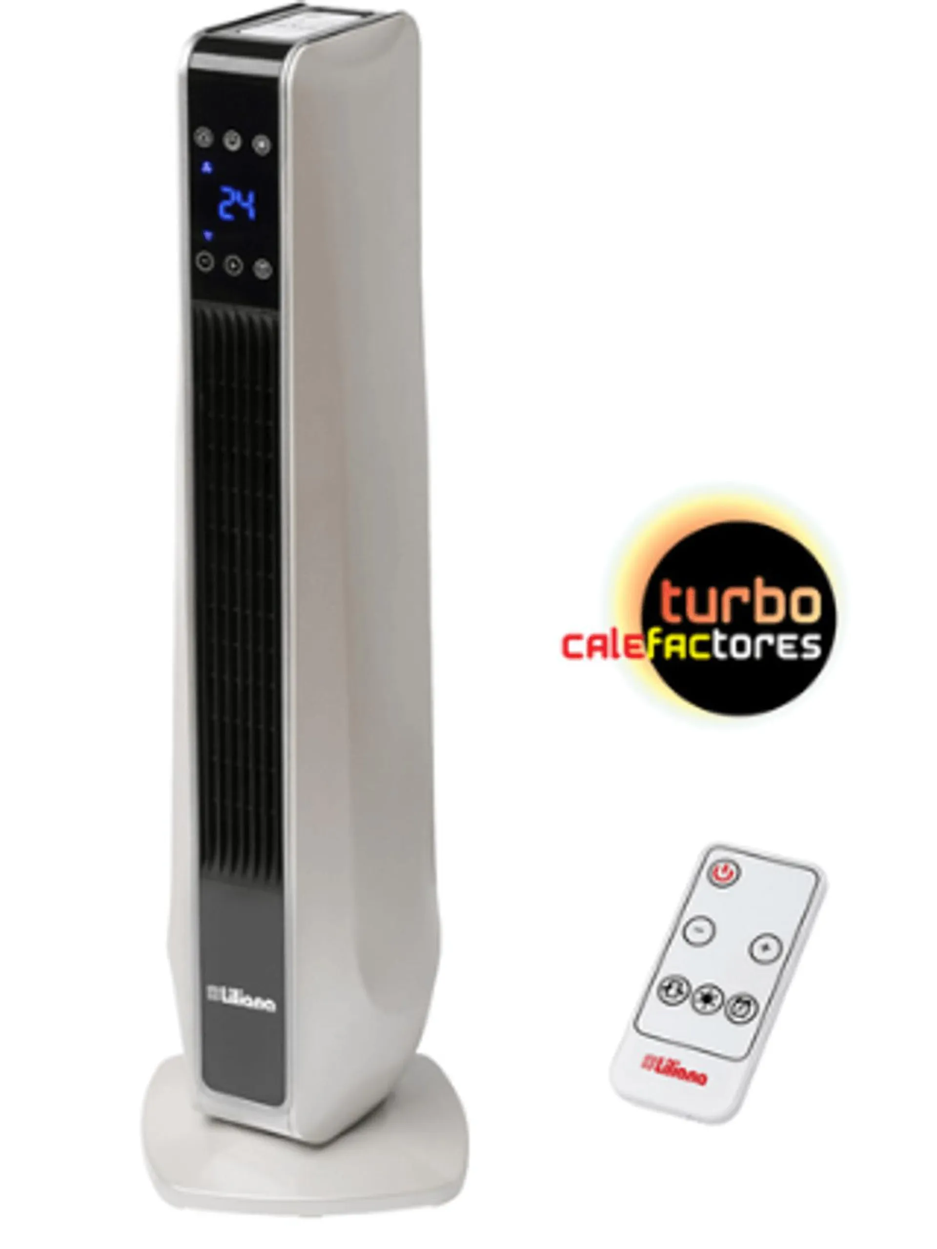 Turbocalefactor Liliana tc40 Torre 2000w Digital Ctrl. Rem. Timer