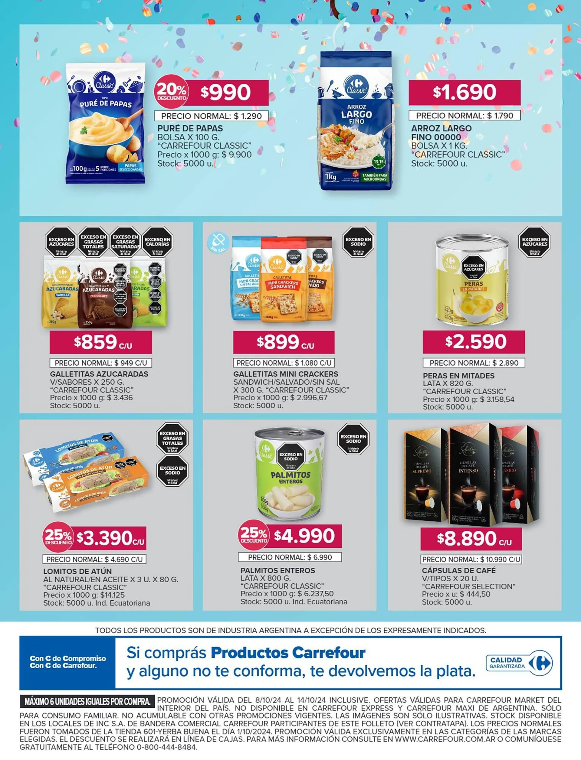 Ofertas de Catálogo Carrefour Market 8 de octubre al 14 de octubre 2024 - Página 7 del catálogo