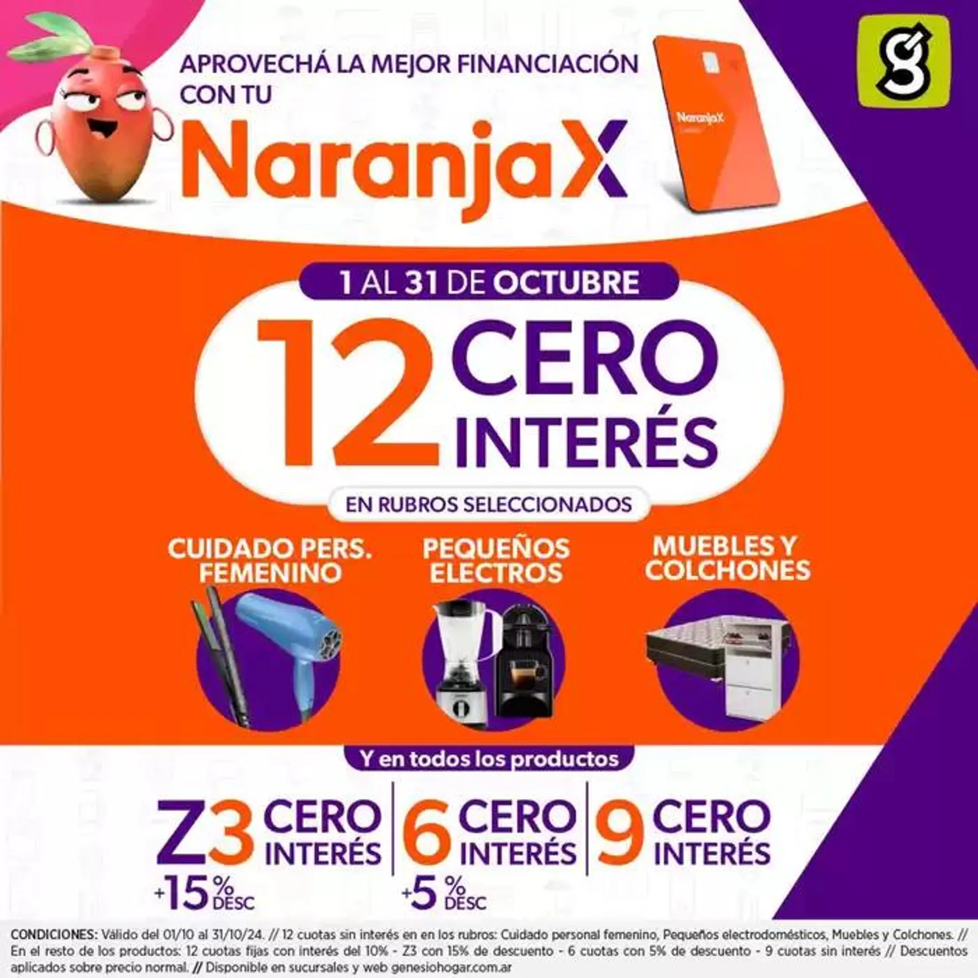 Ofertas de Promoción de Genesio Hogar !! 3 de octubre al 31 de octubre 2024 - Página 2 del catálogo