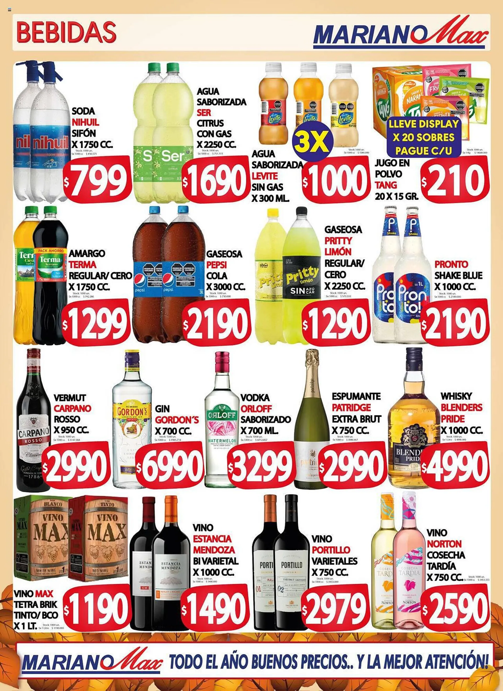 Ofertas de Catálogo Supermercados Mariano Max 4 de abril al 15 de abril 2024 - Página 8 del catálogo