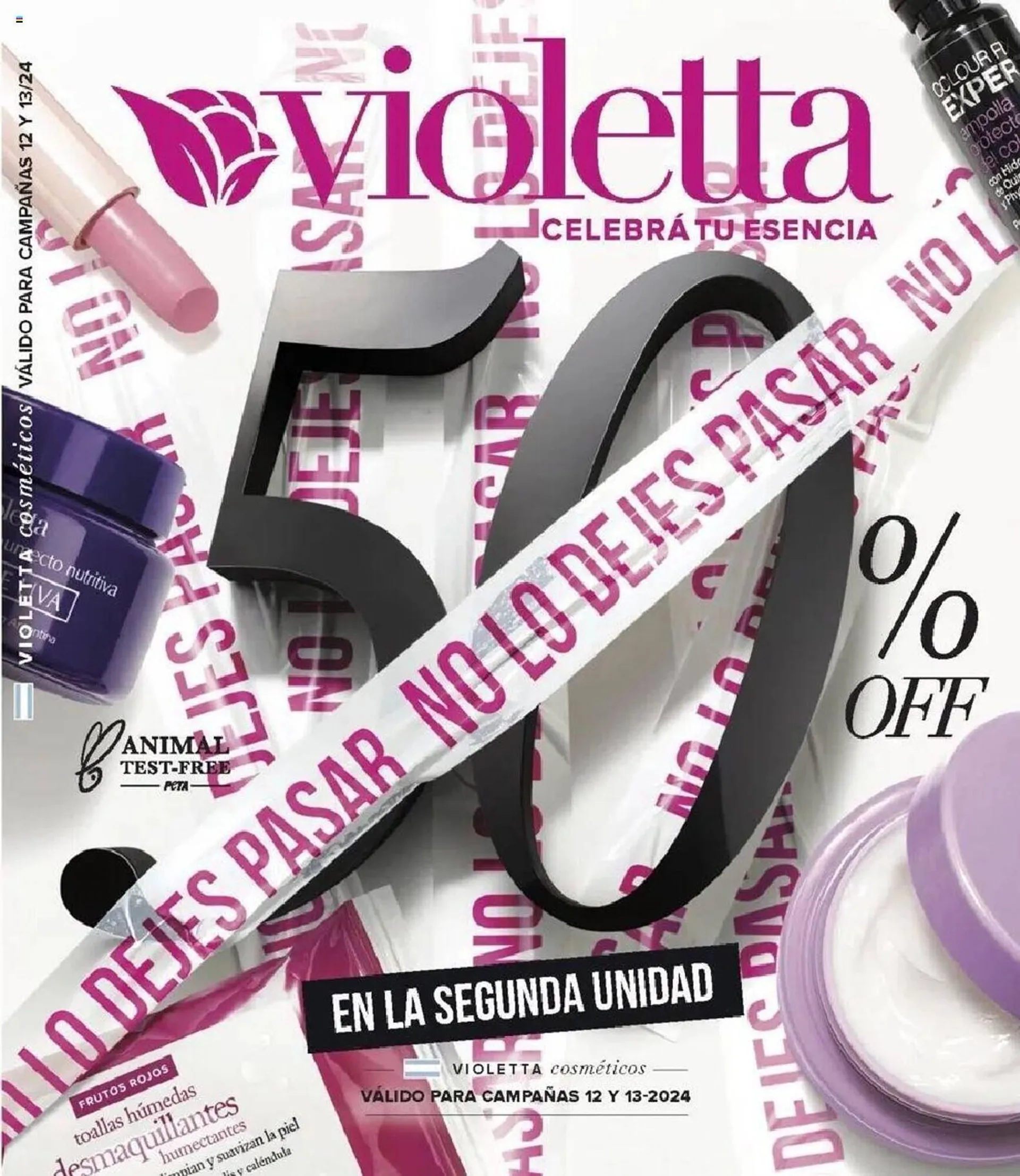 Catálogo Violetta Cosméticos - 1