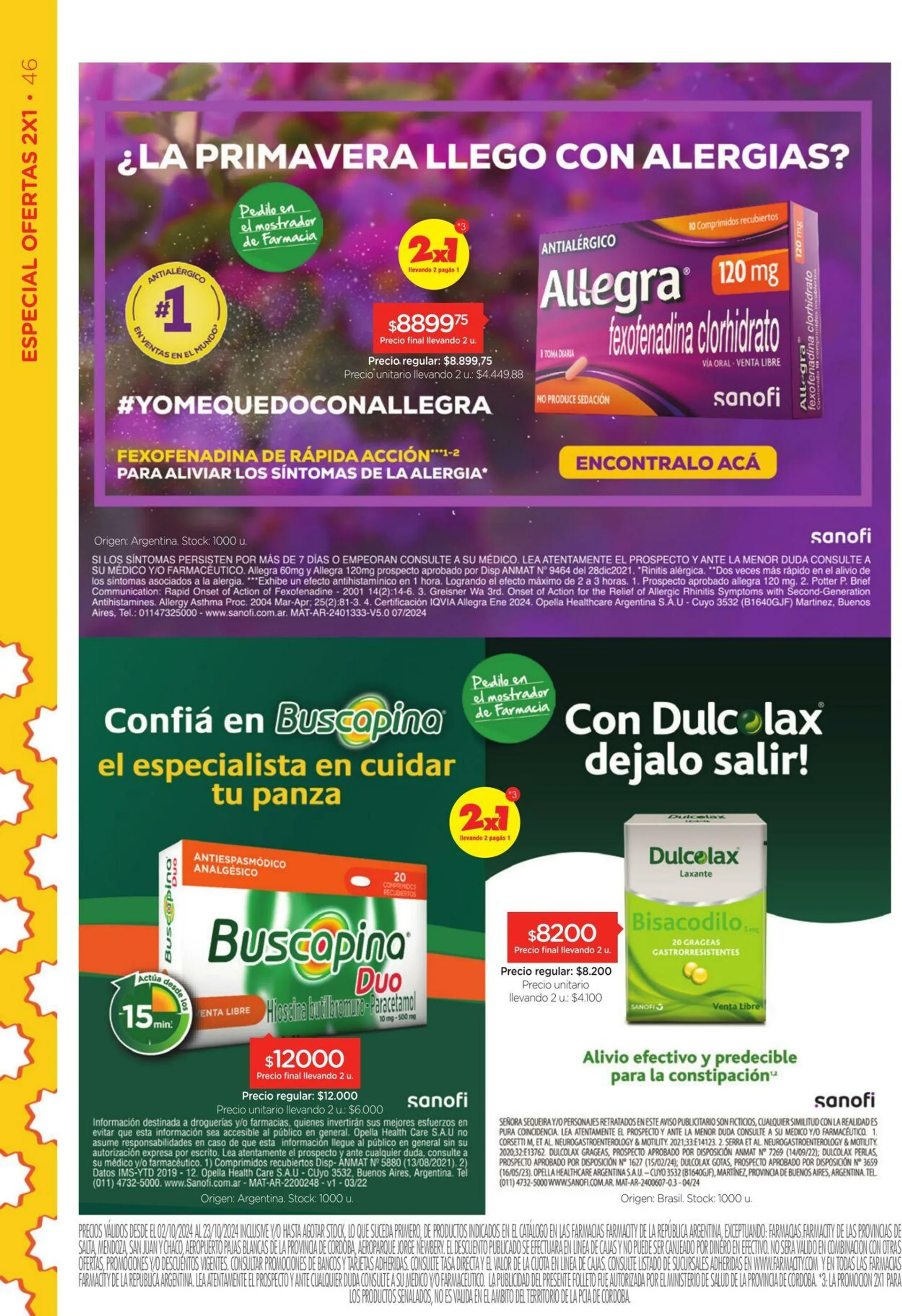 Ofertas de Farmacity 1 de octubre al 31 de octubre 2024 - Página 46 del catálogo