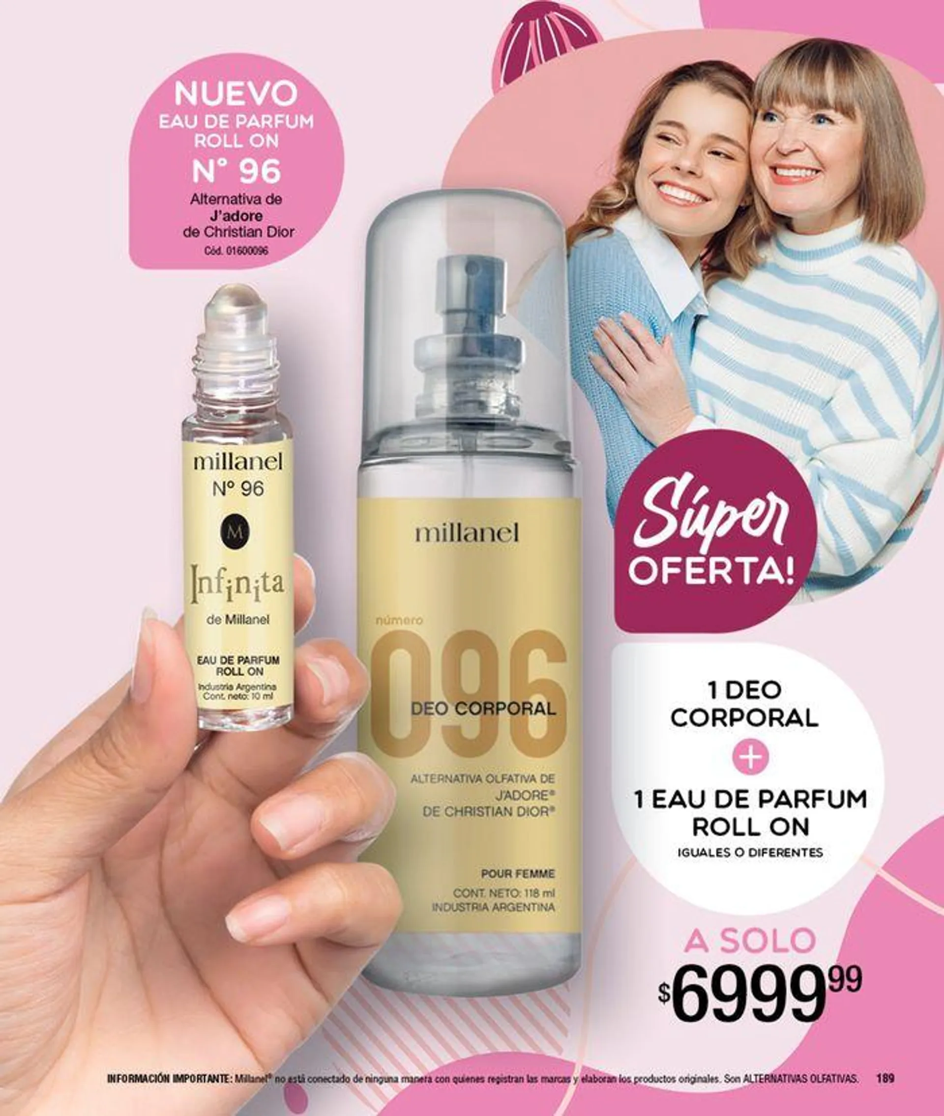 Ofertas de Catálogo Millanel Cosmética 23 de septiembre al 20 de octubre 2024 - Página 189 del catálogo