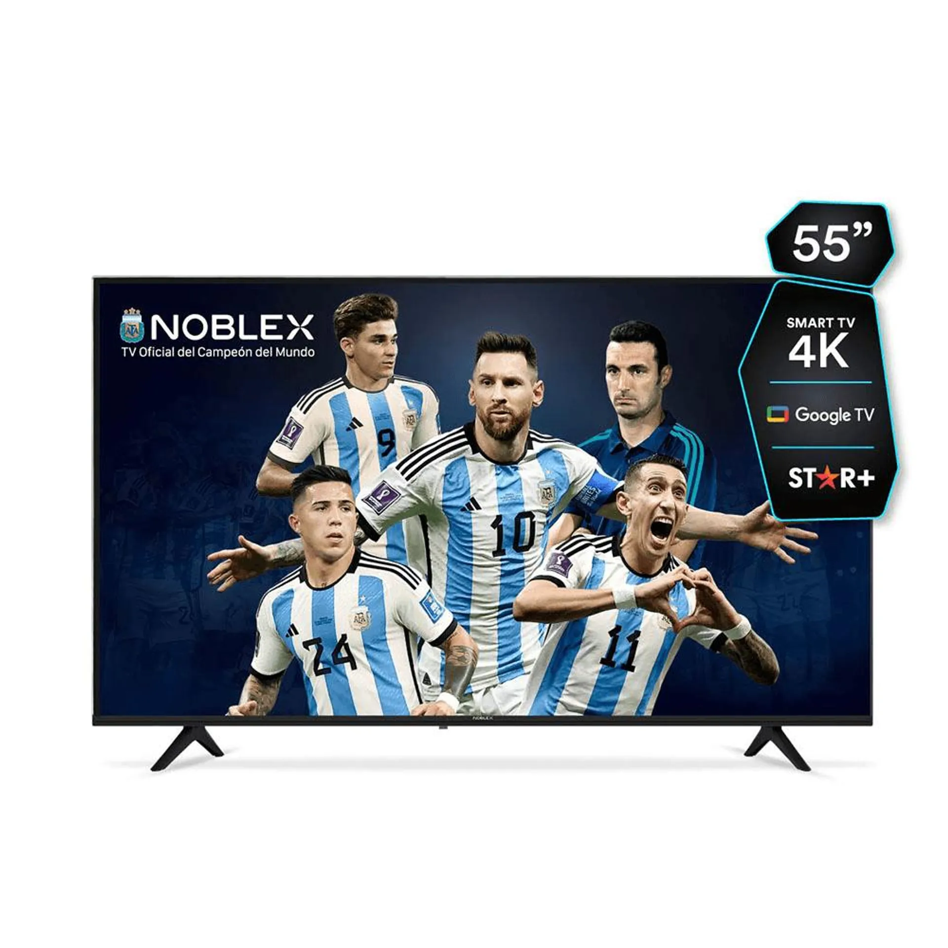 Smart Led TV 4K 55" Noblex DK55X7500