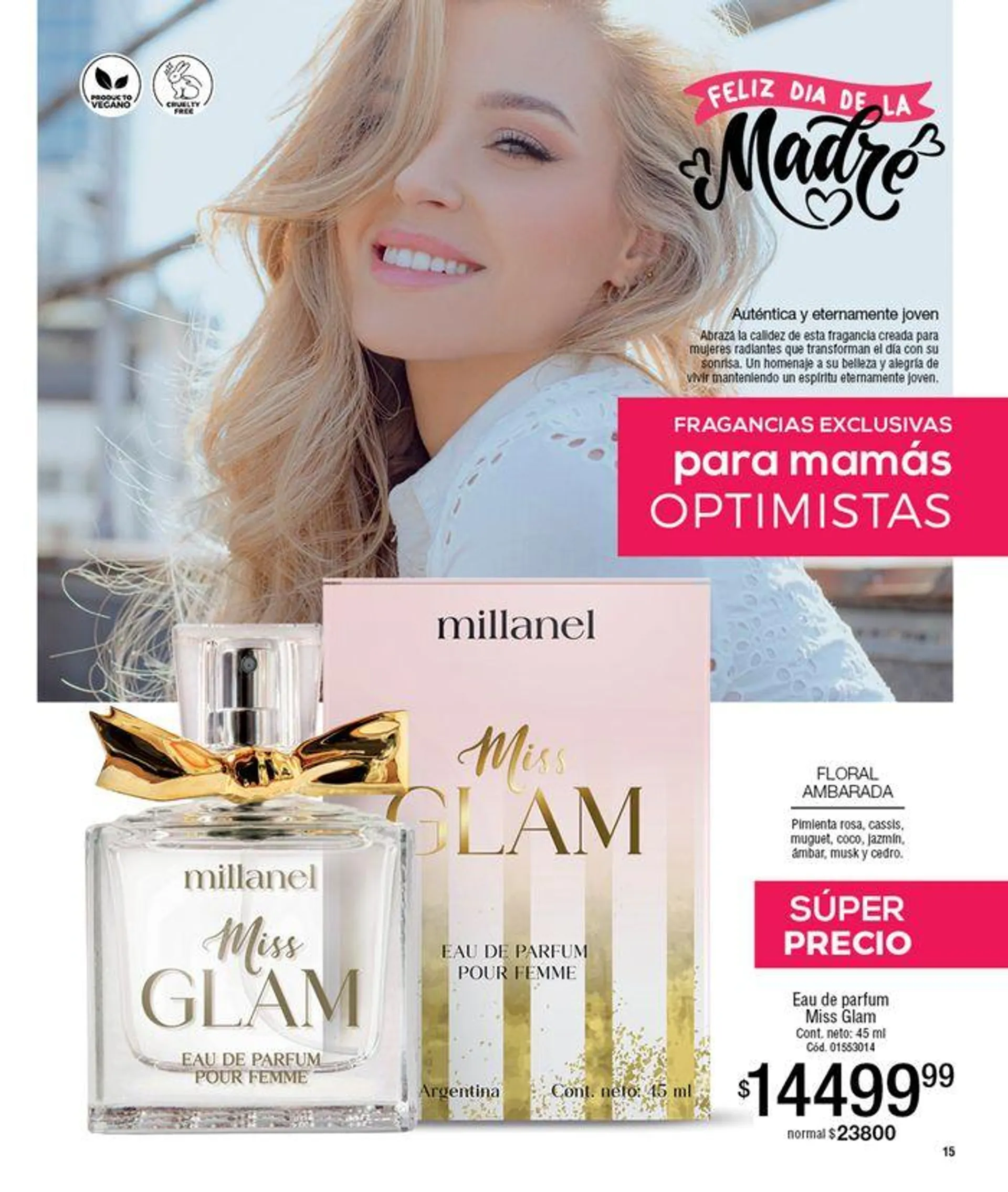 Ofertas de Catálogo Millanel Cosmética 23 de septiembre al 20 de octubre 2024 - Página 15 del catálogo