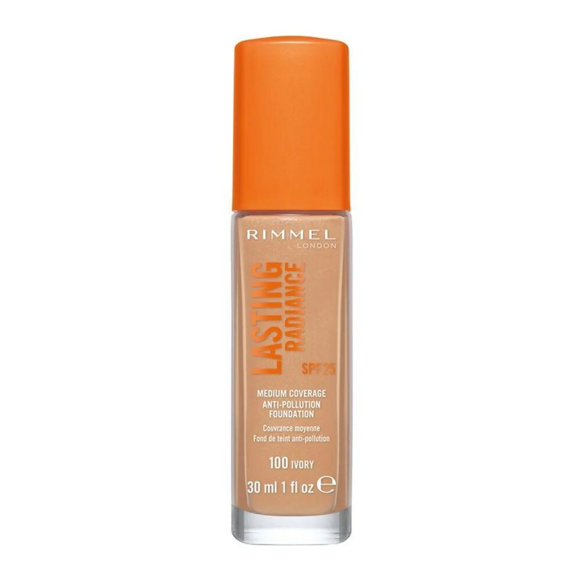 Base líquida de Maquillaje Rimmel Lasting Radiance Fnd New Generation x 30 ml