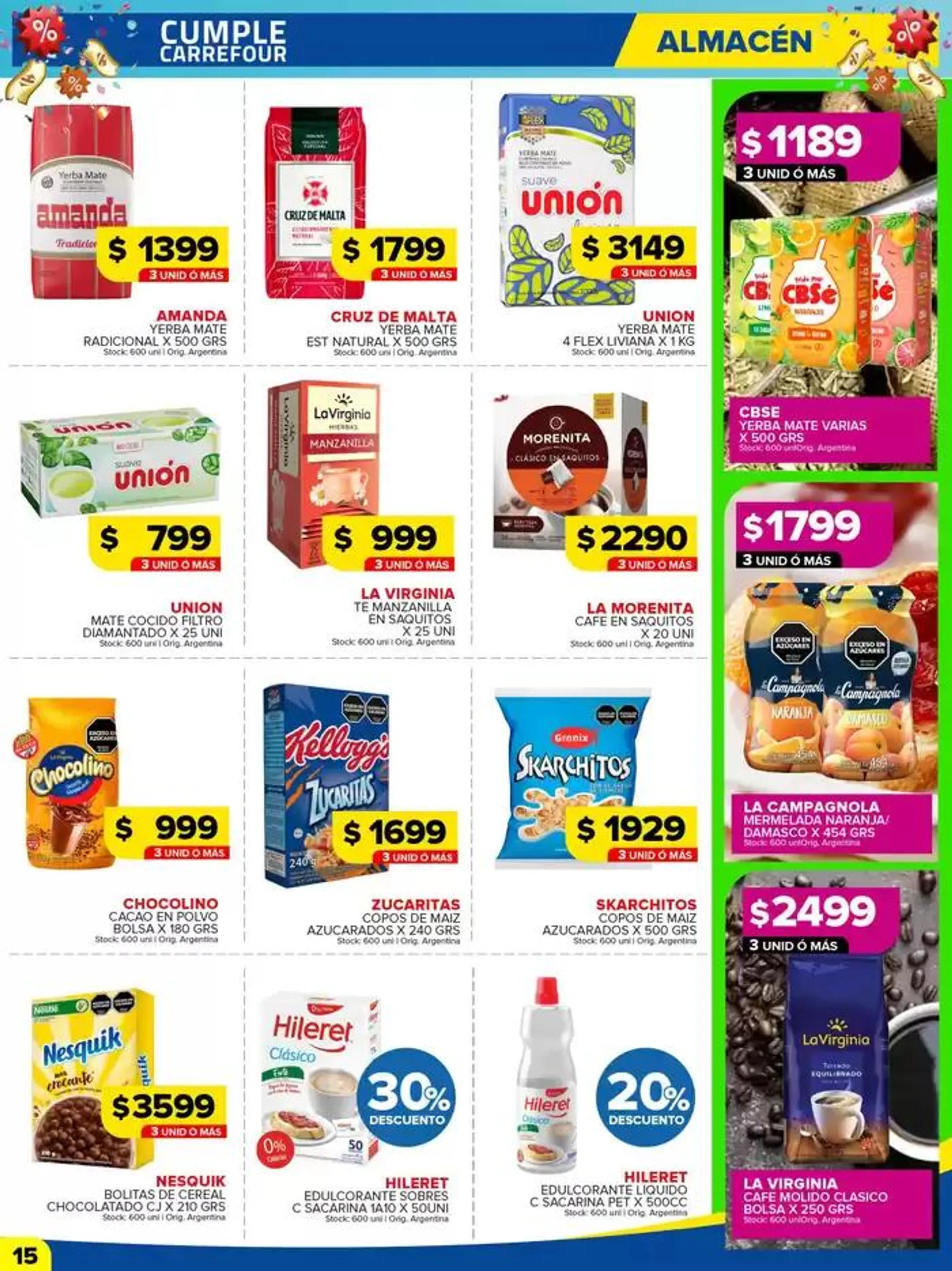 Ofertas de OFERTAS SEMANALES 1 de octubre al 6 de octubre 2024 - Página 15 del catálogo