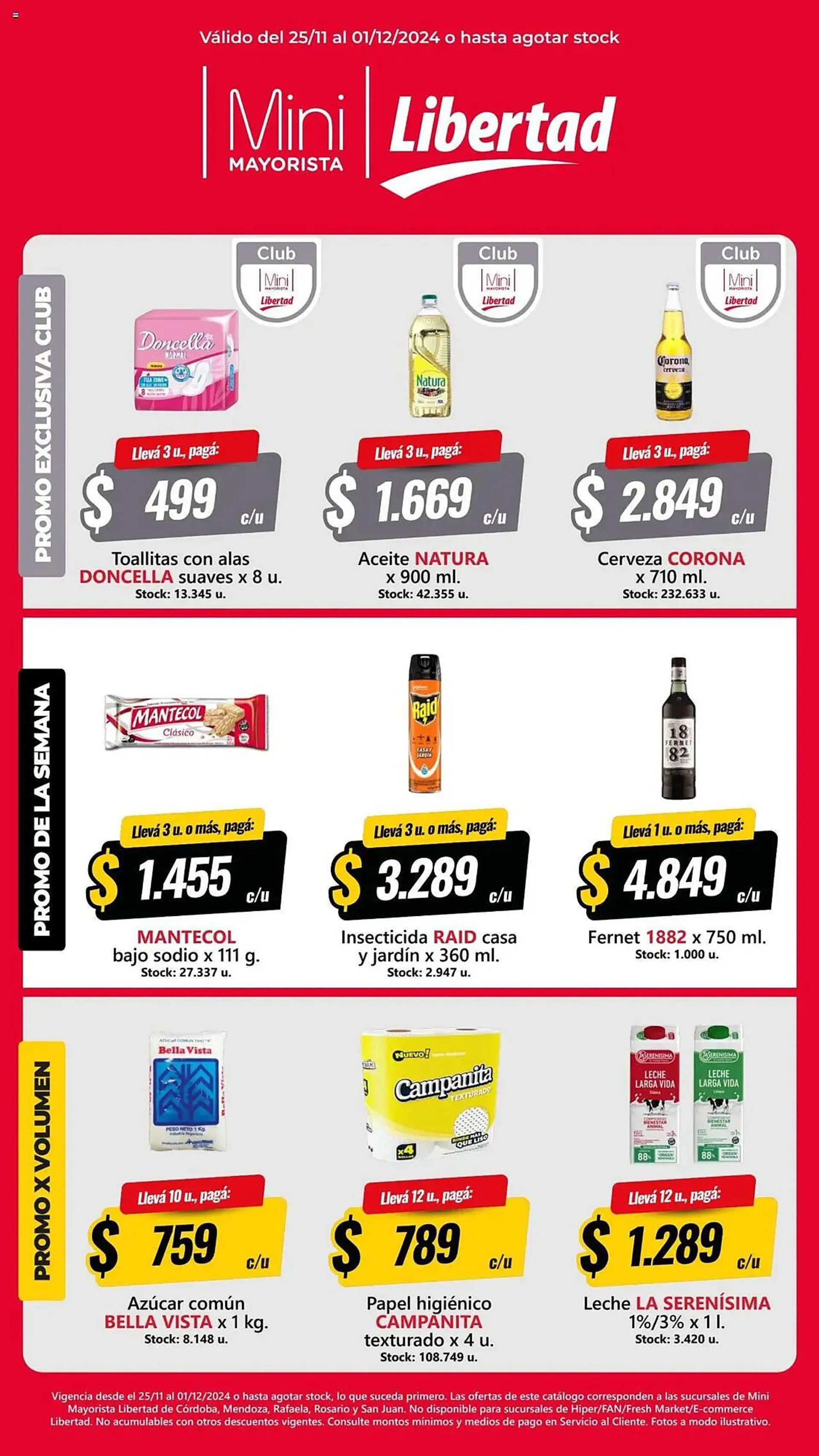 Ofertas de Catálogo Hipermercado Libertad 25 de noviembre al 1 de diciembre 2024 - Página 1 del catálogo