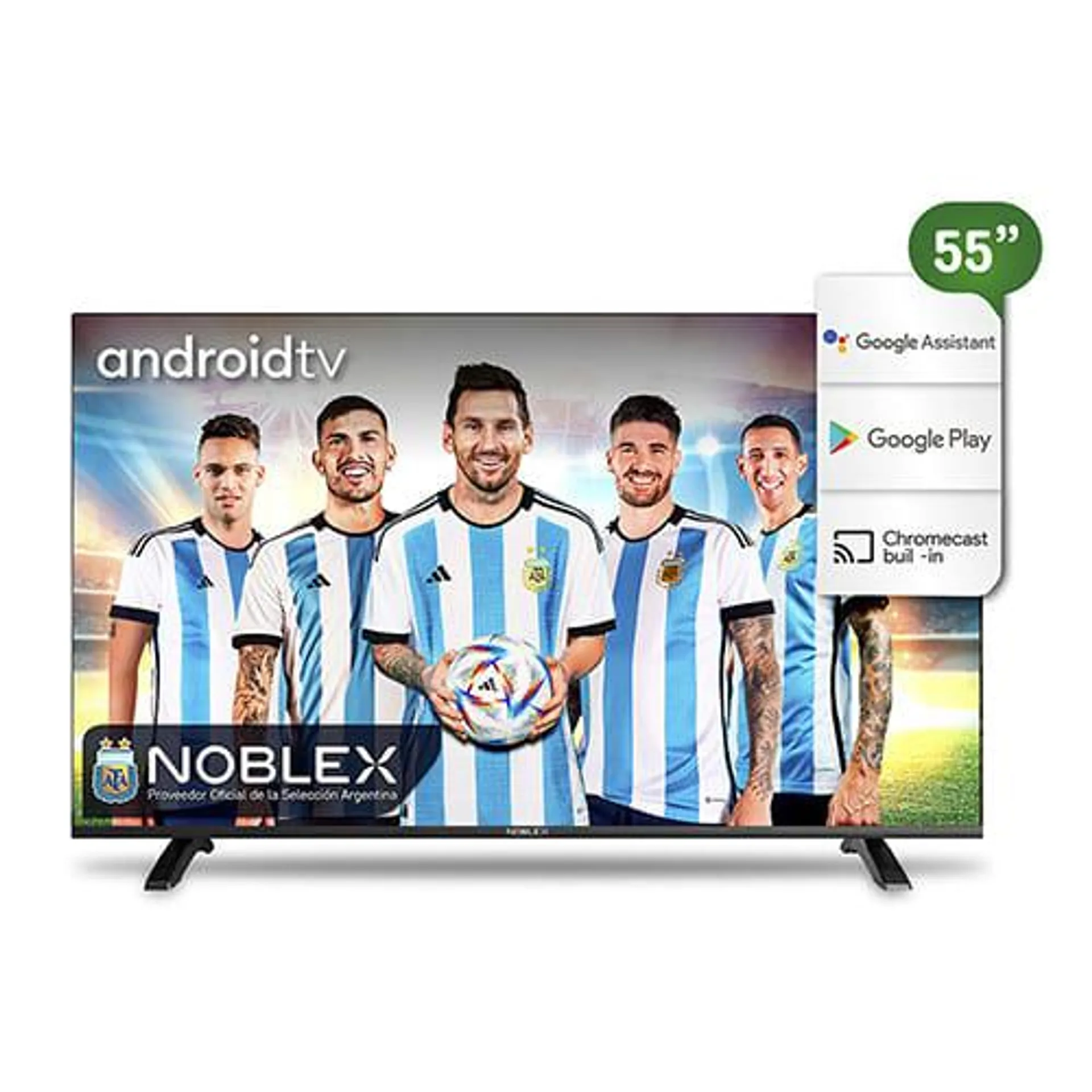 Televisor Smart Noblex DK55X7500 55″ Led Uhd 4K Google Tv