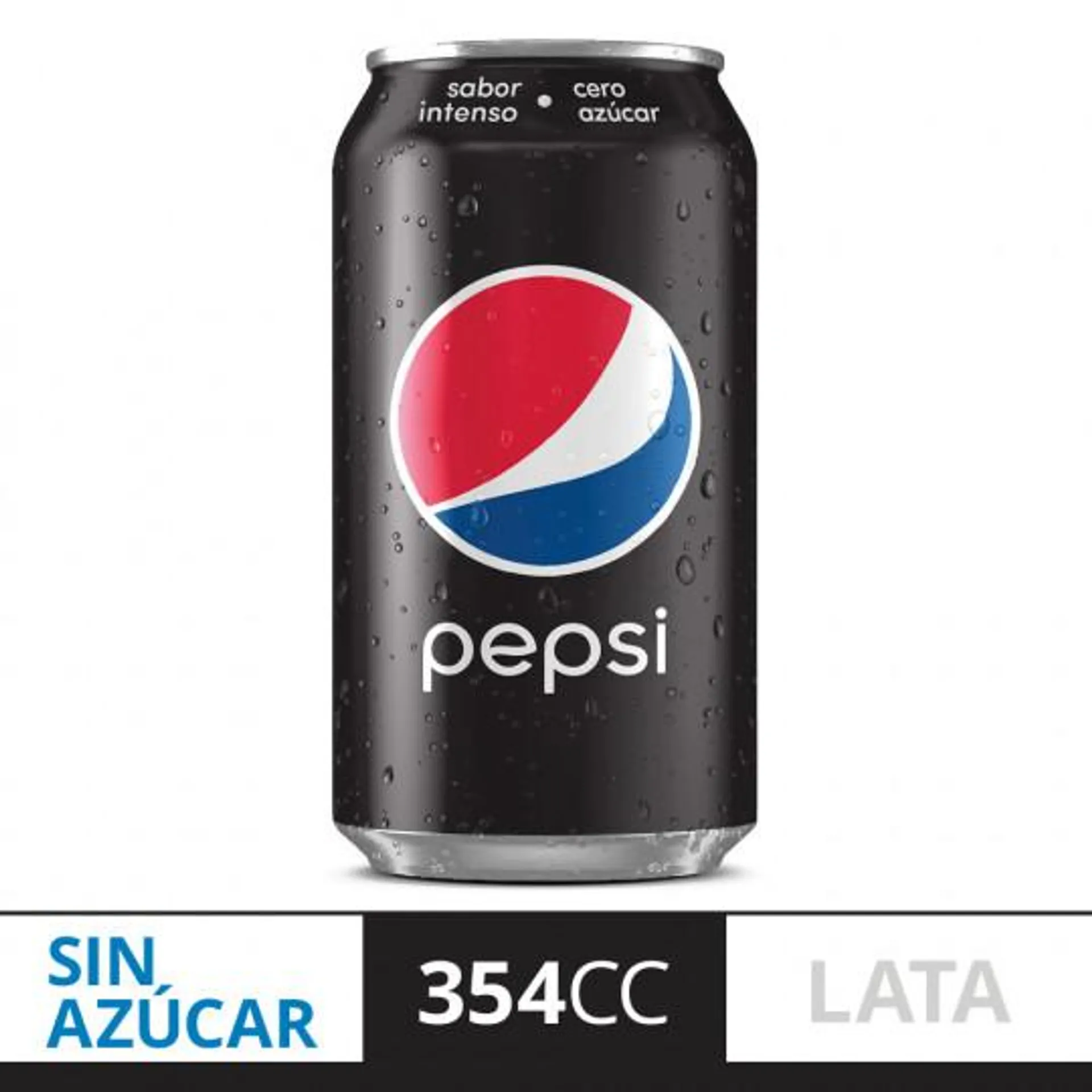 GASEOSA DIET PEPSI BLACK 354 CC