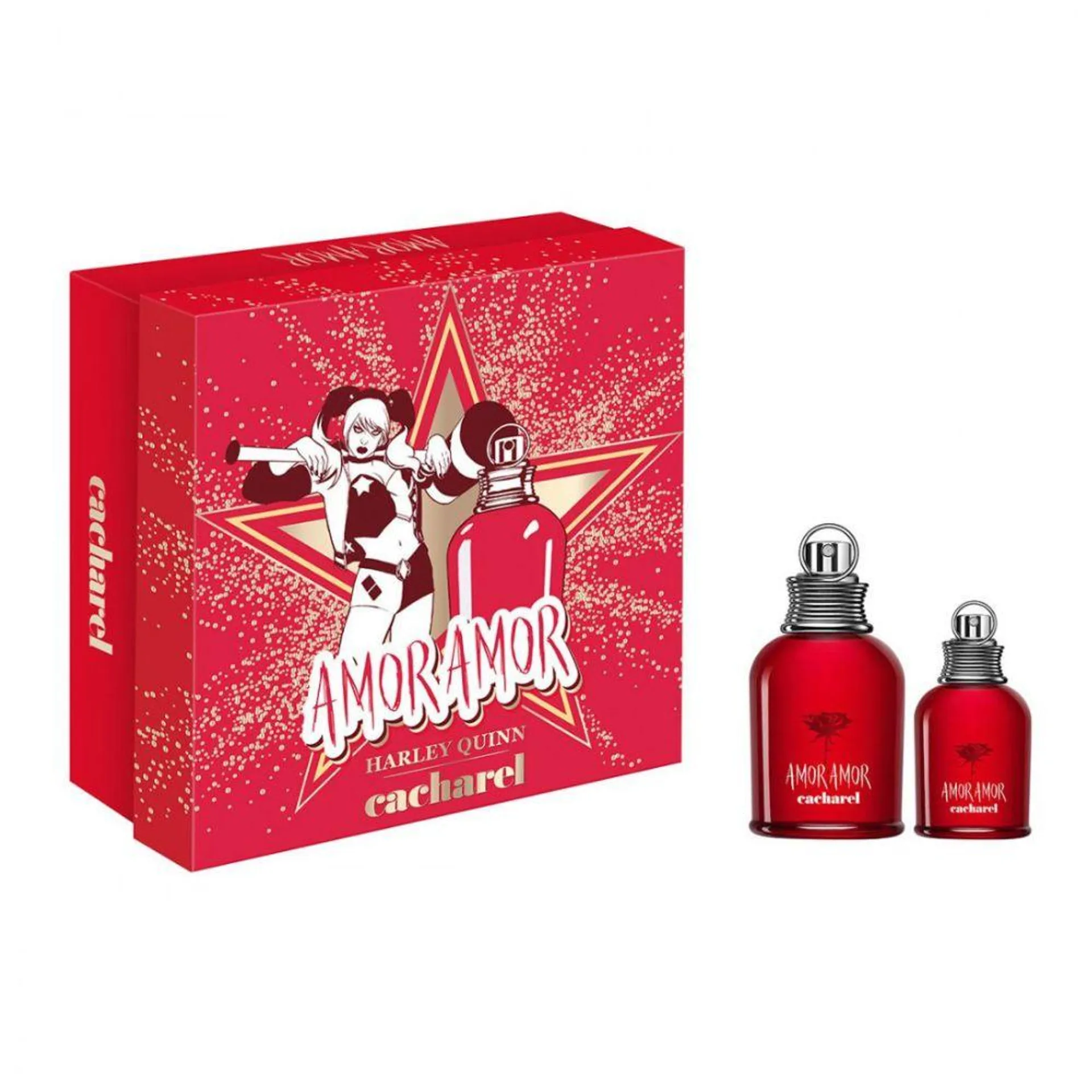 Set Harley Quinn Amor Amor EDT 100 Ml + Travel Size